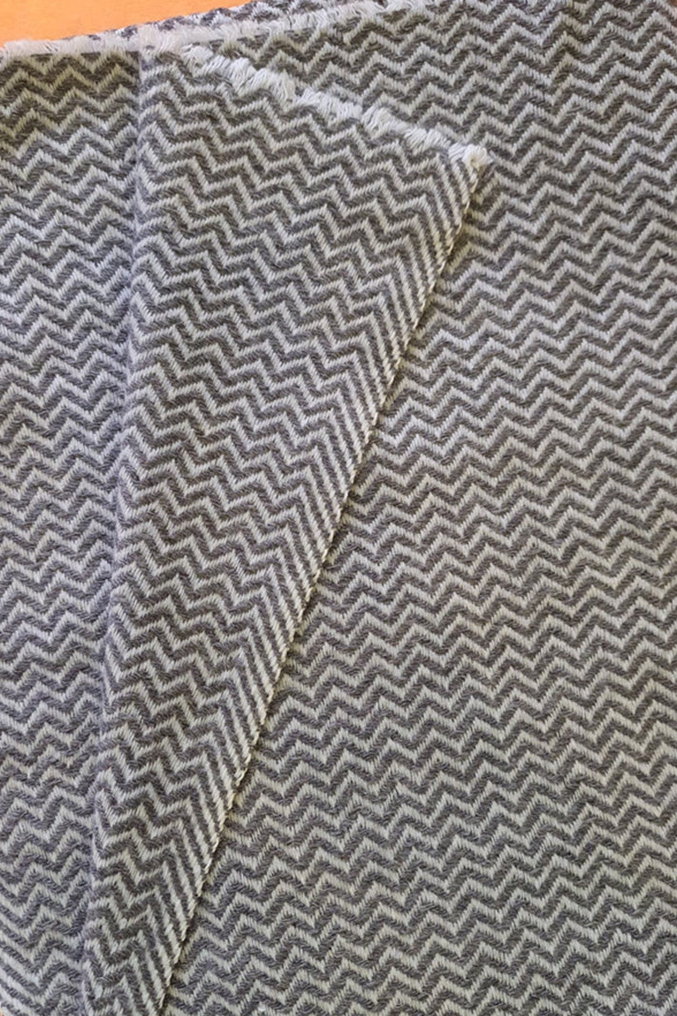 Chevron Woolen shawl