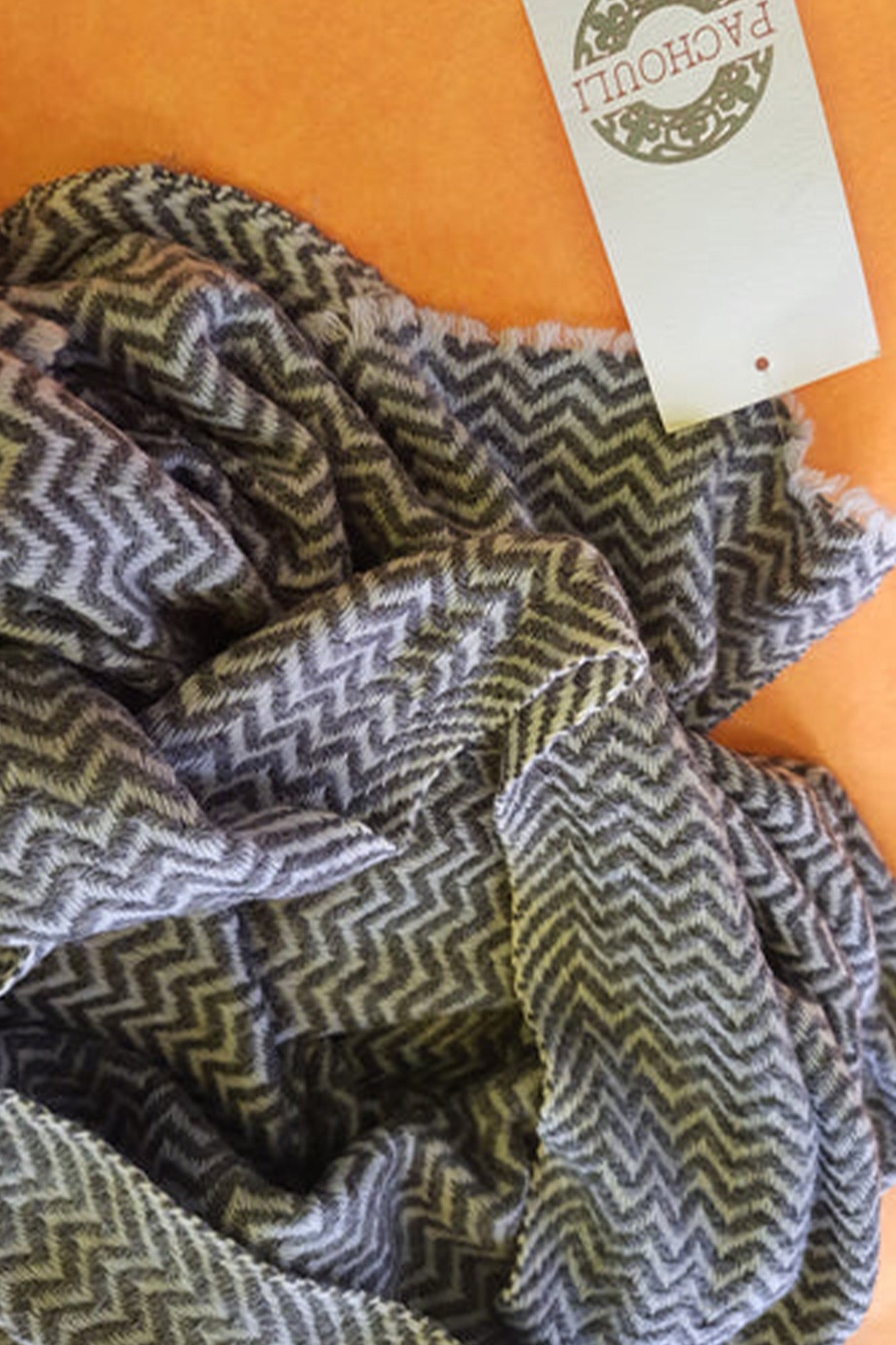 Chevron Woolen shawl