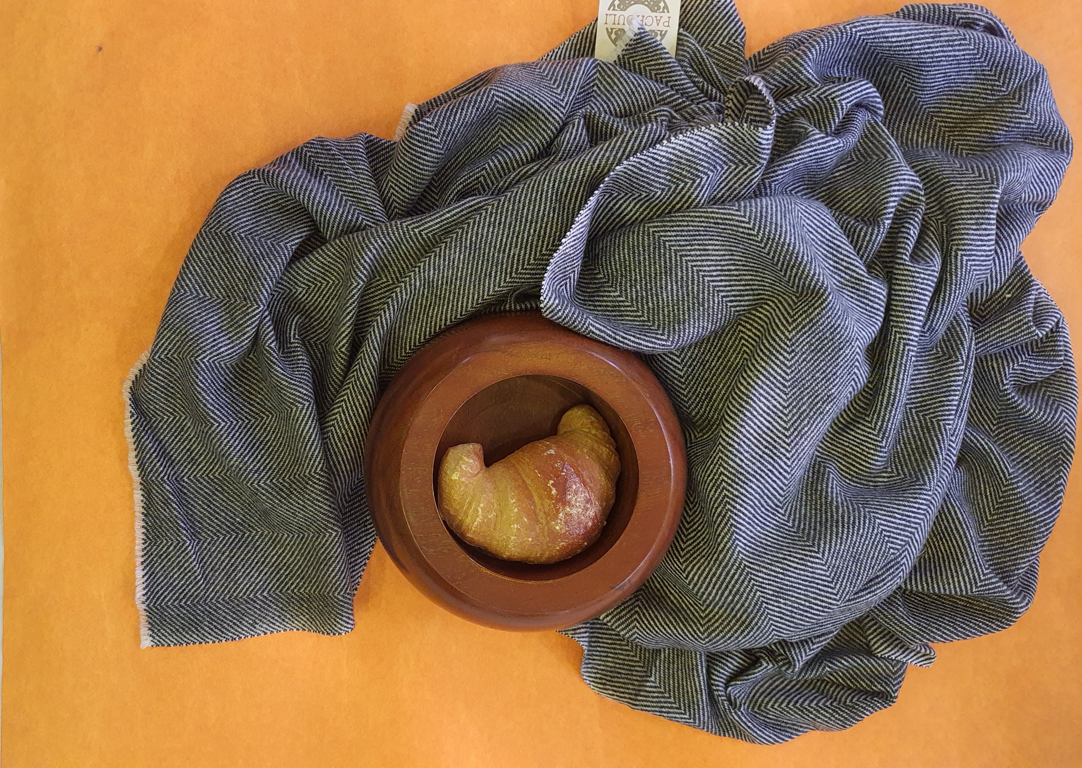 Chevron Woolen shawl