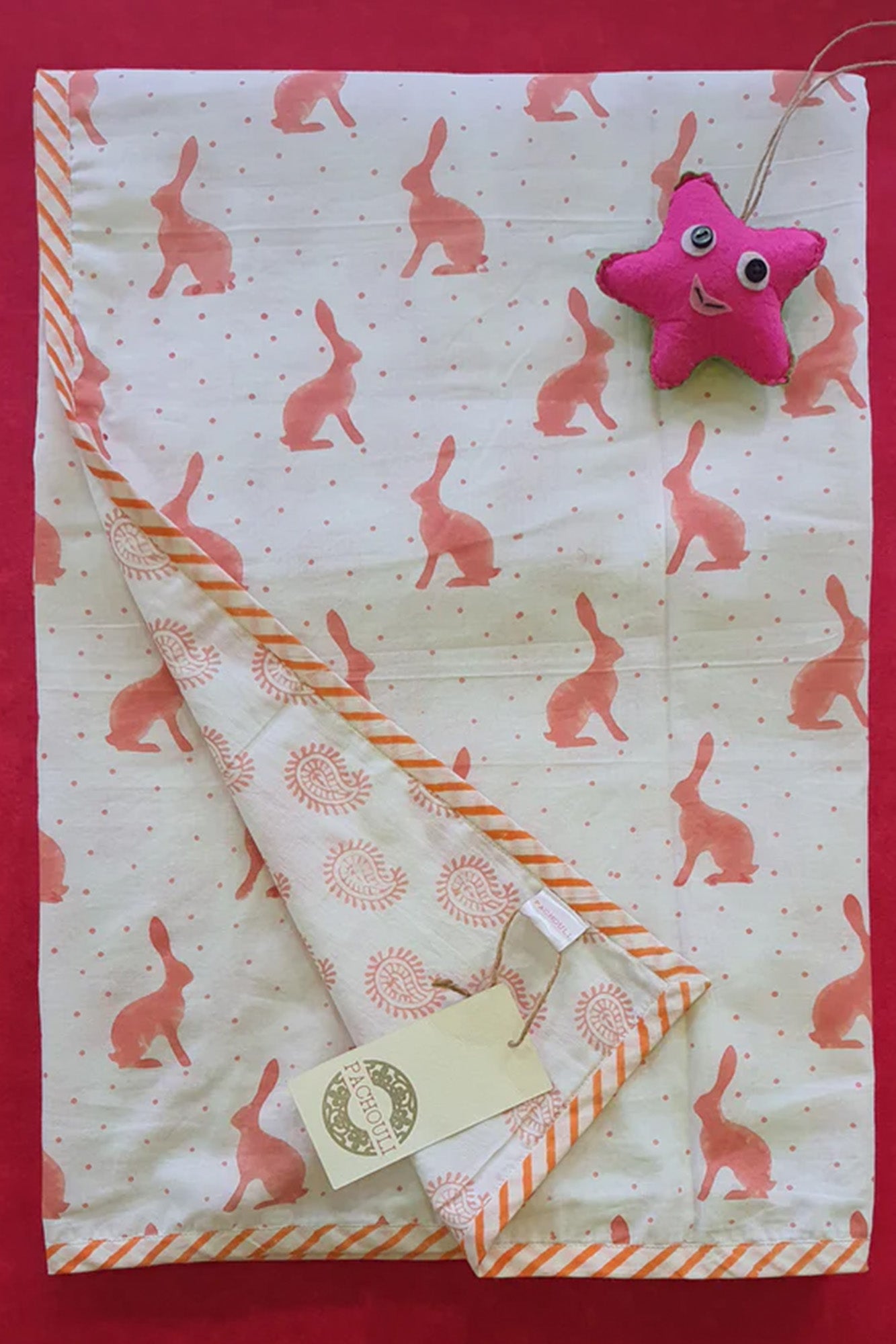 Baby Dohar - Peach Rabbit