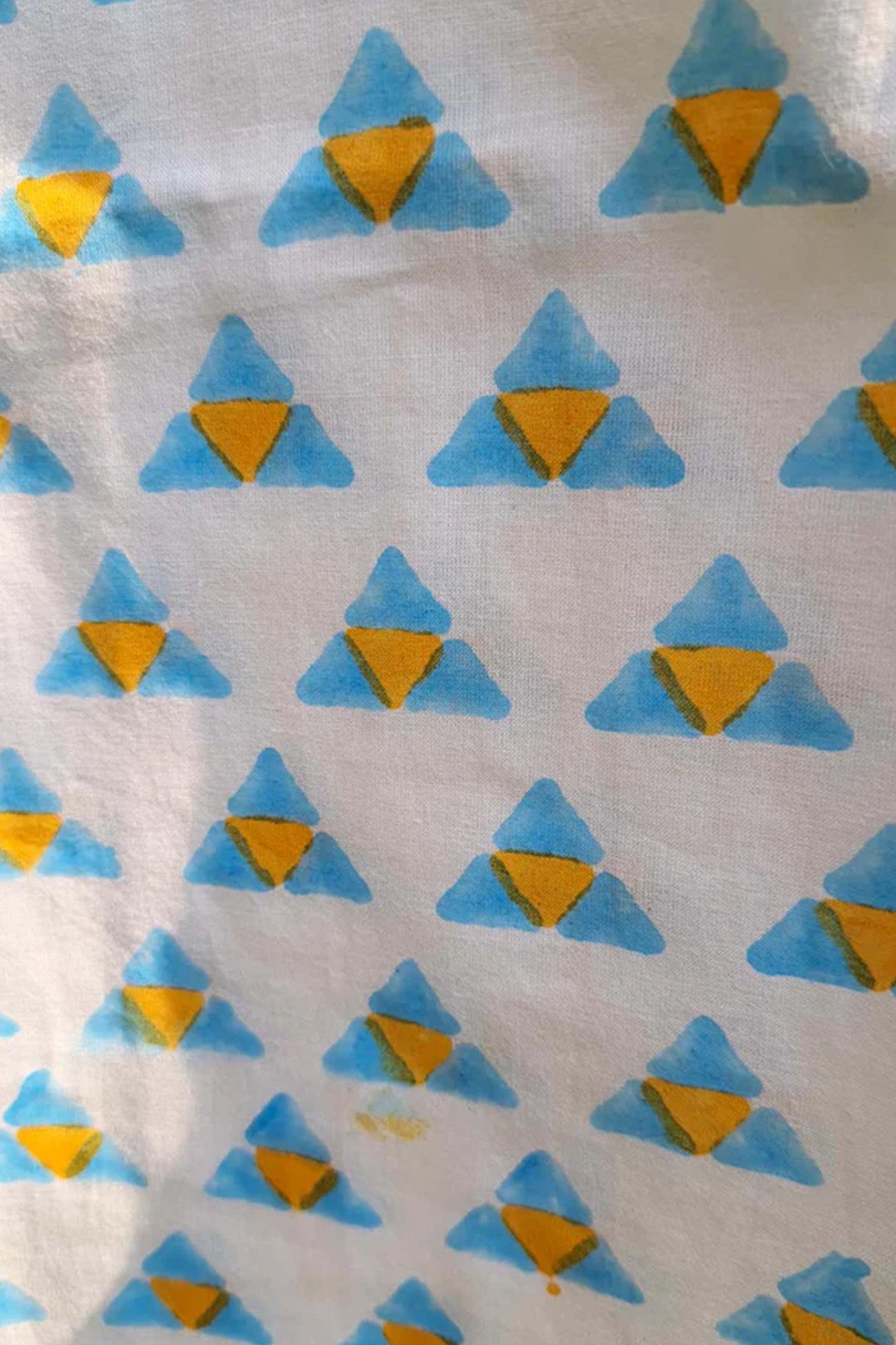 Kurta Boy Triangle Blue