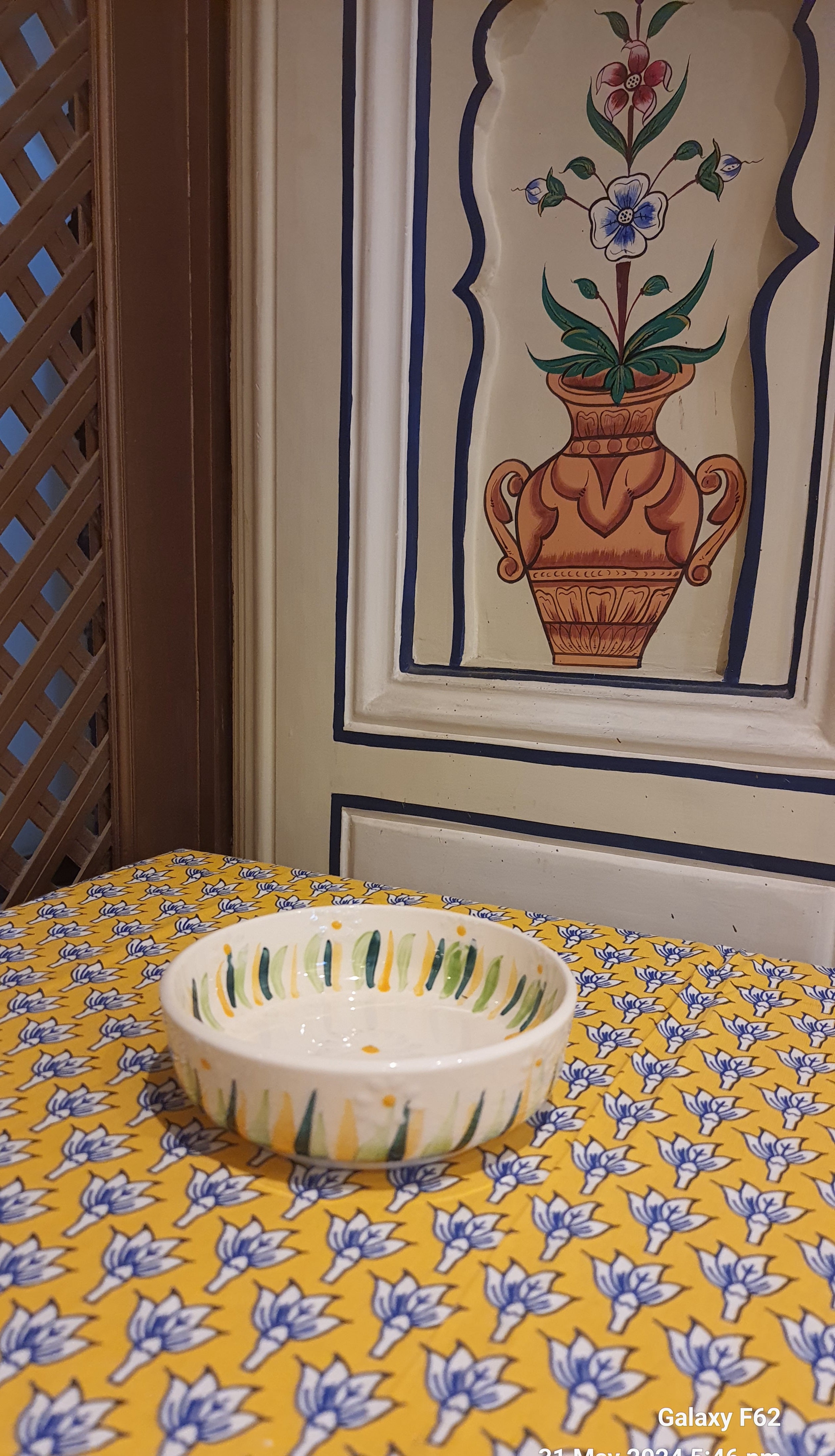 Ceramic Plate Cream