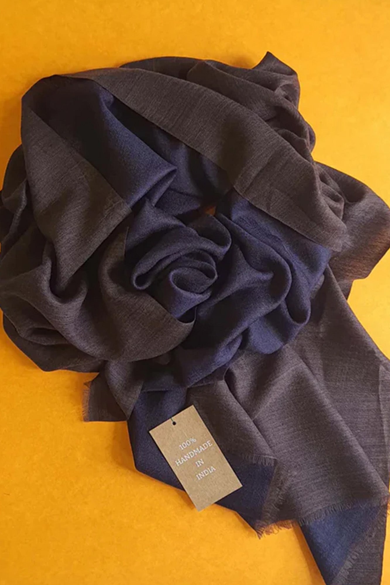 Pashmina Reversible Dark Brown