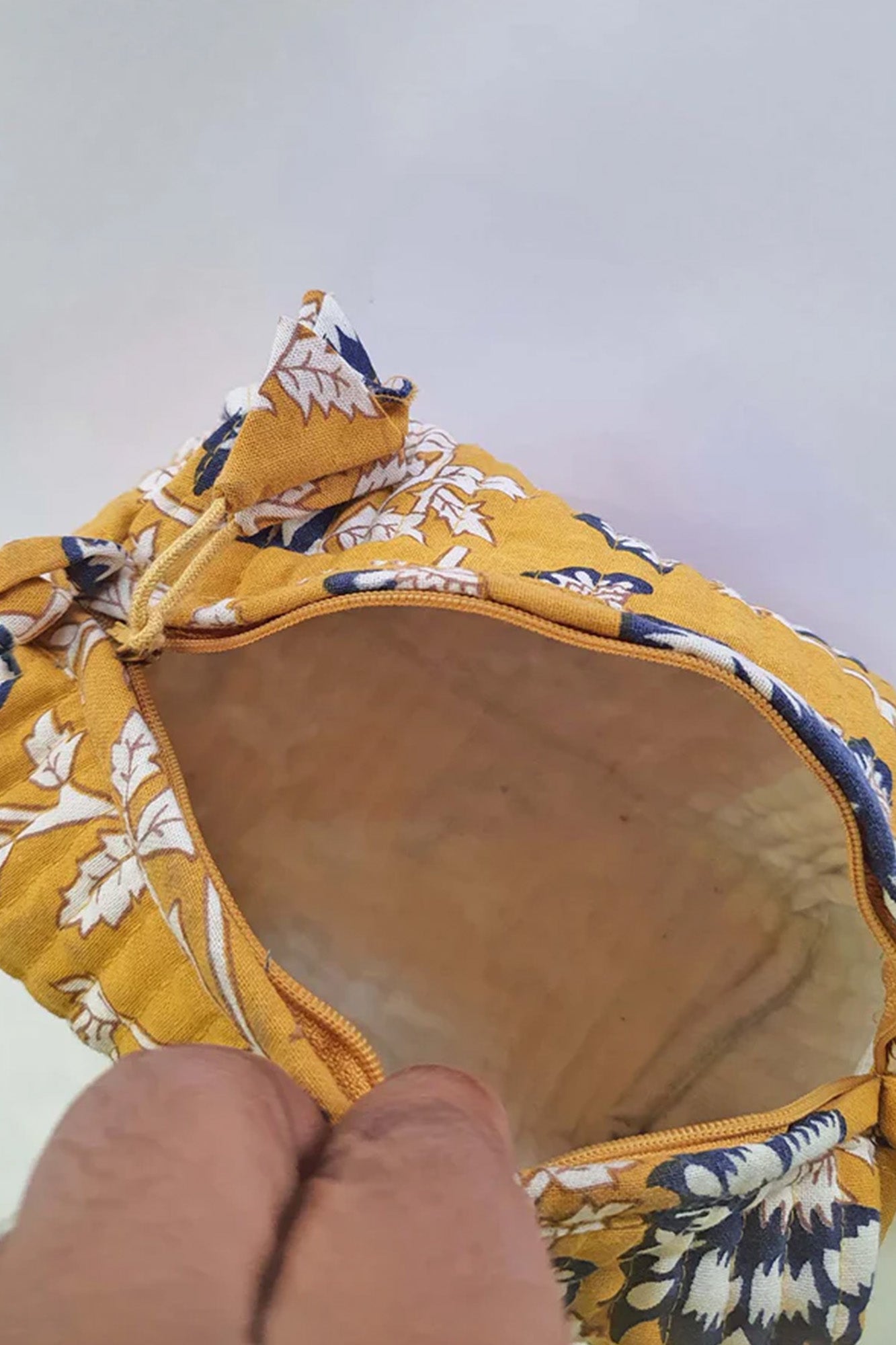 Mustard Yellow Pouch