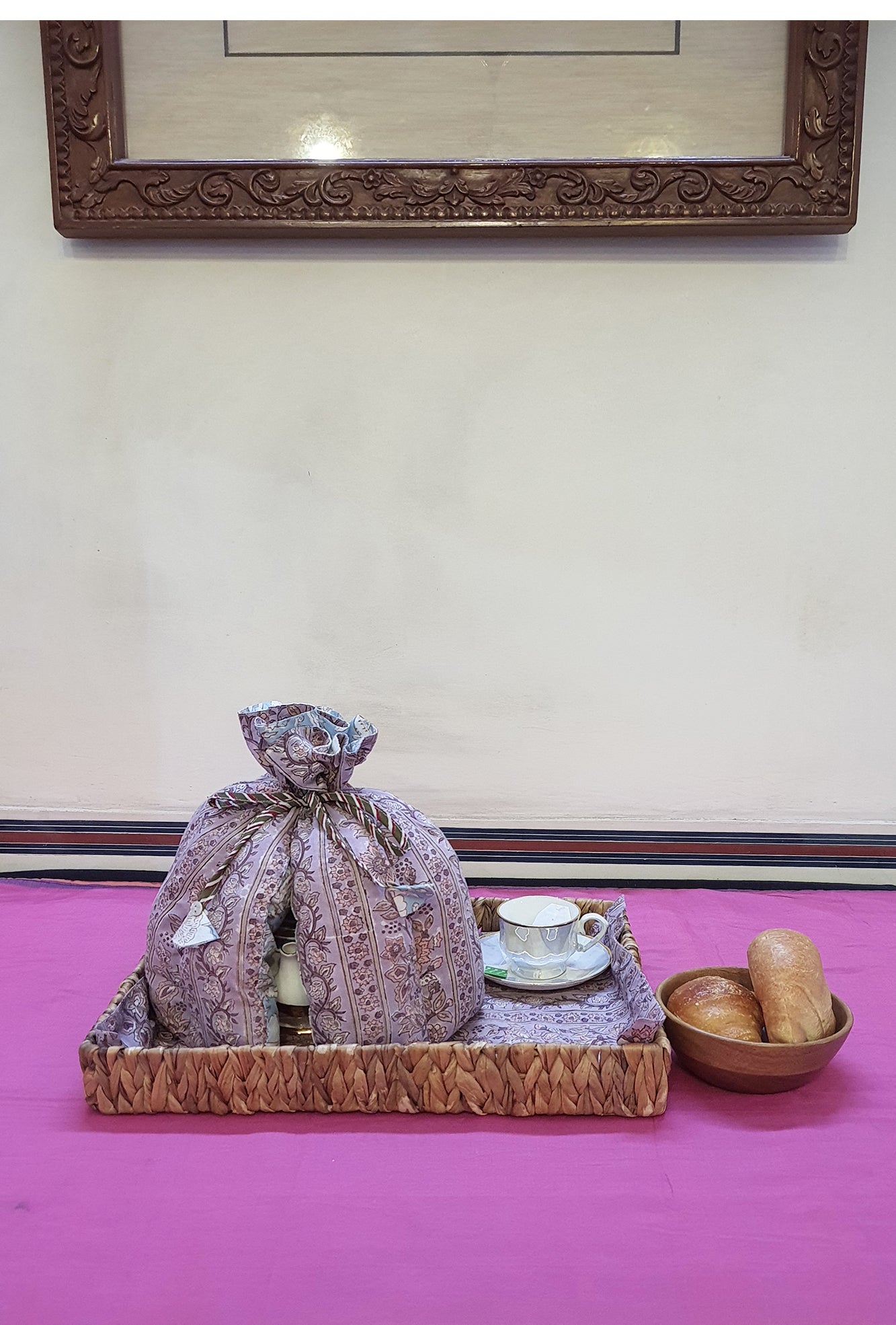 Lavender Teacozy with Placemat