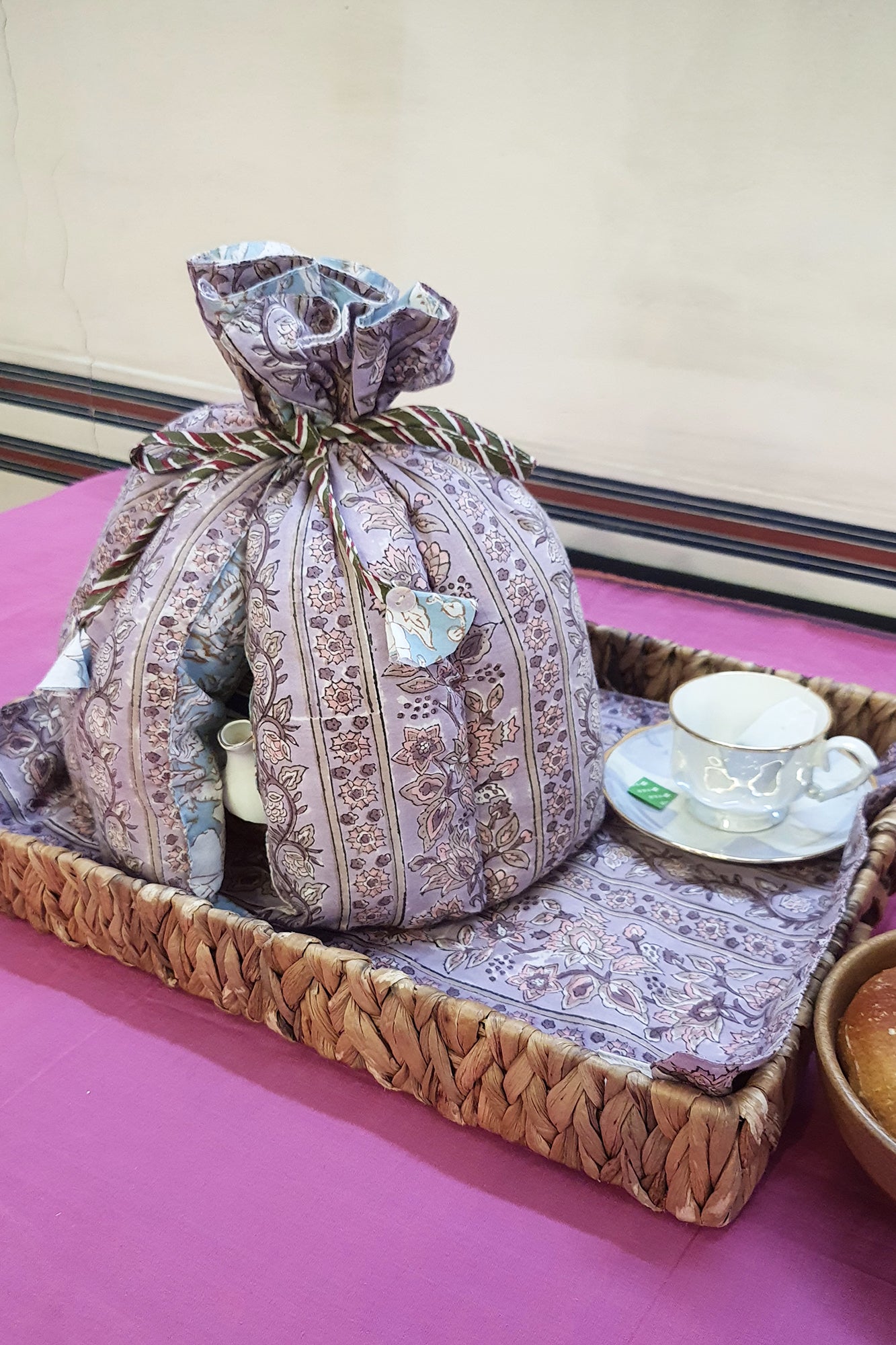 Lavender Teacozy with Placemat