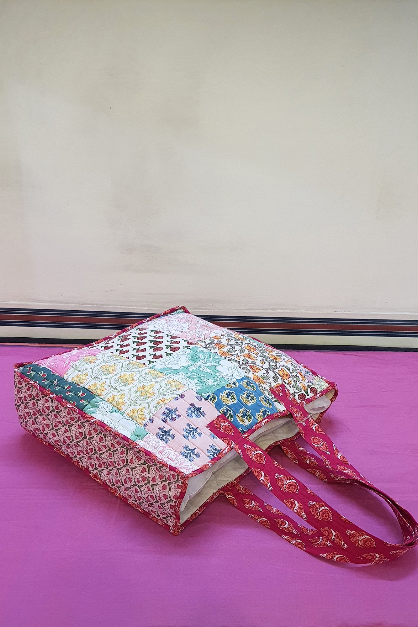 Patchwork Tote Bag