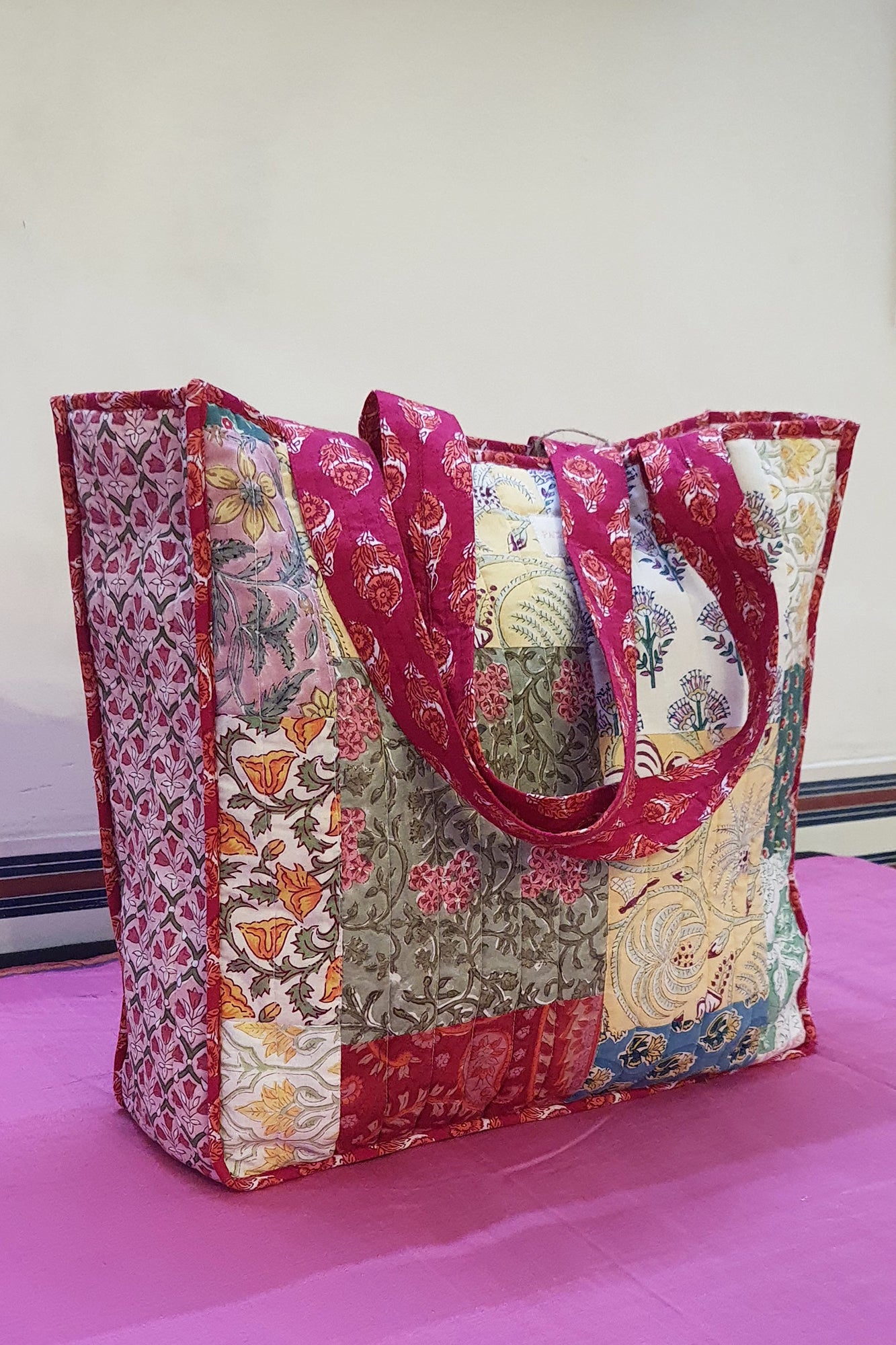 Patchwork Tote Bag