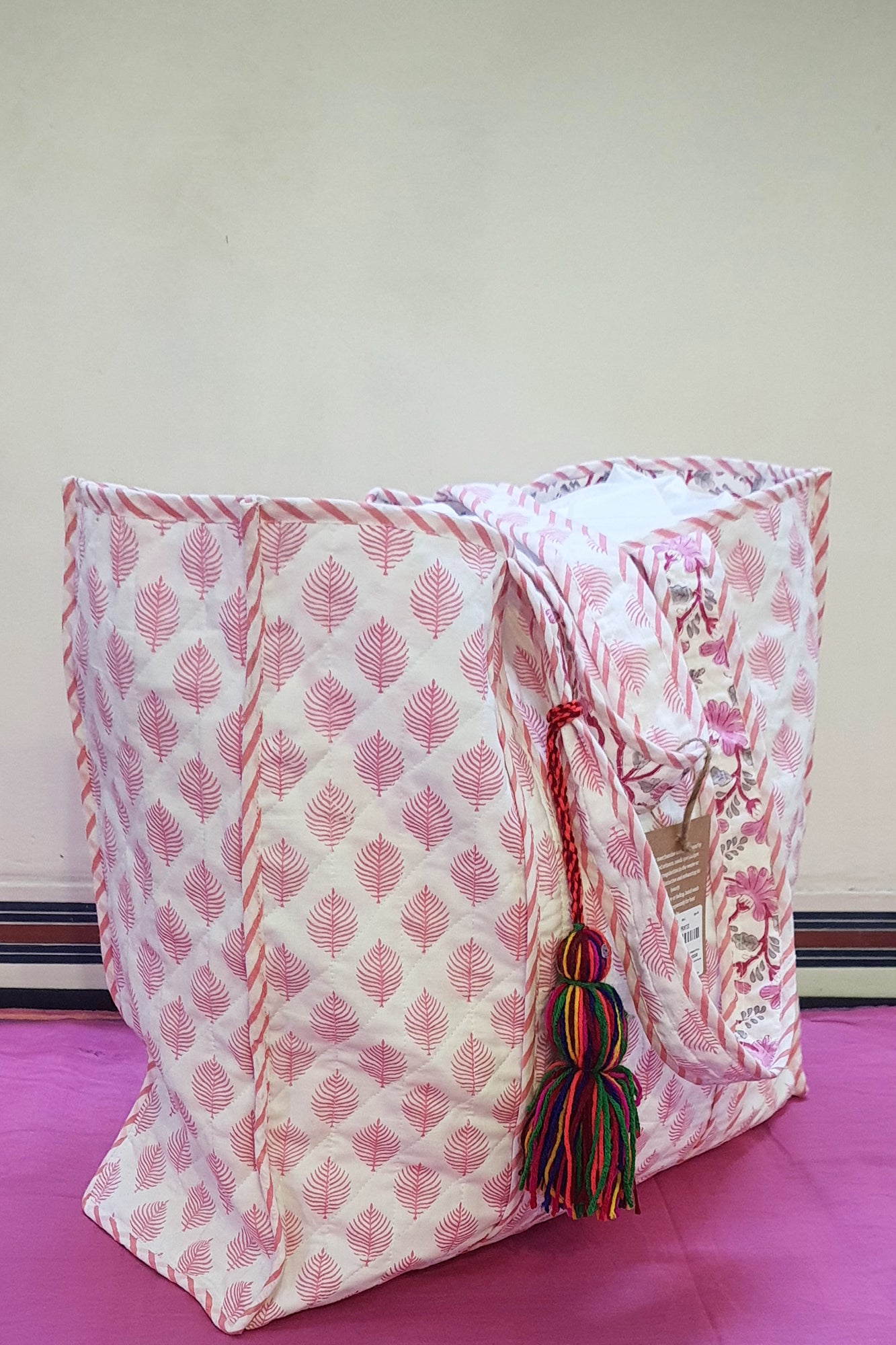 Bagru Print Tote Bag
