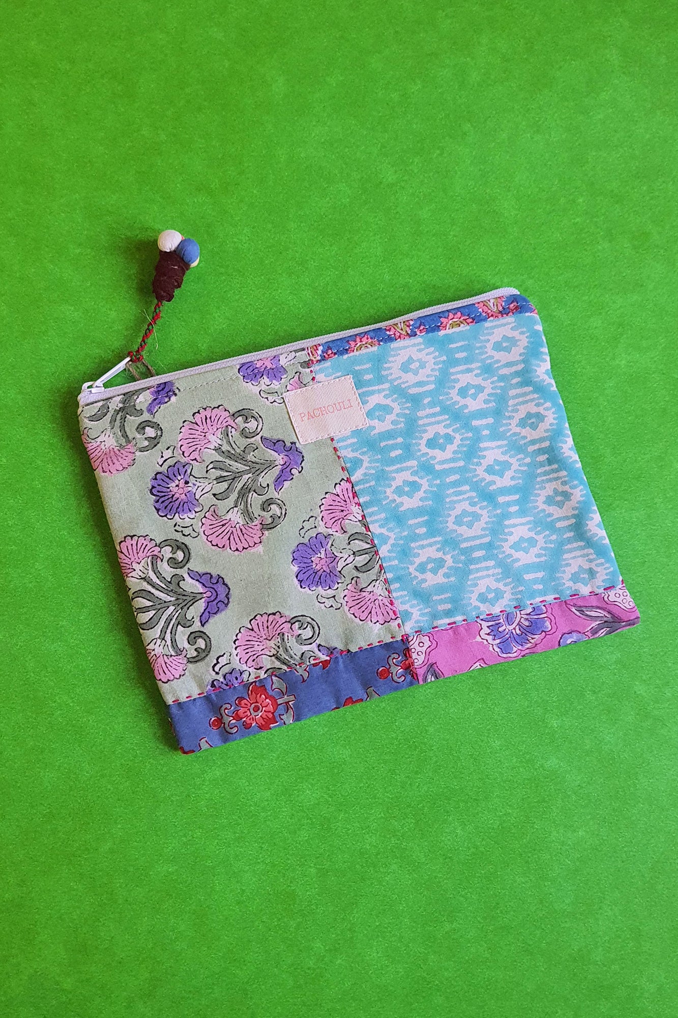 Patchwork Toiletry Pouch
