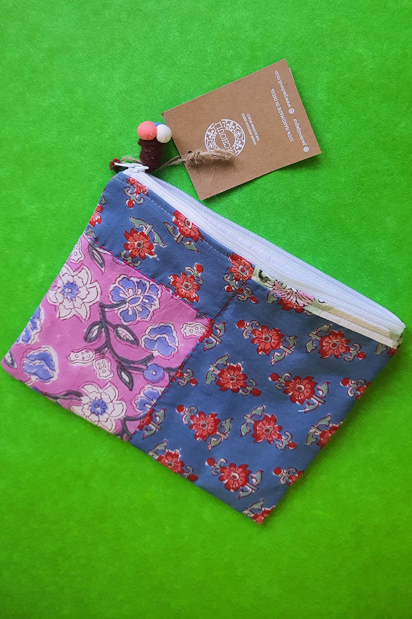 Patchwork Toiletry Pouch