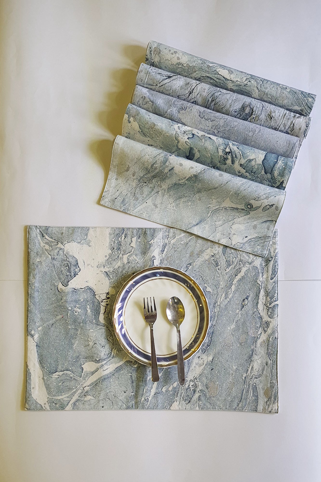Blue Marble Placemat Set of 6
