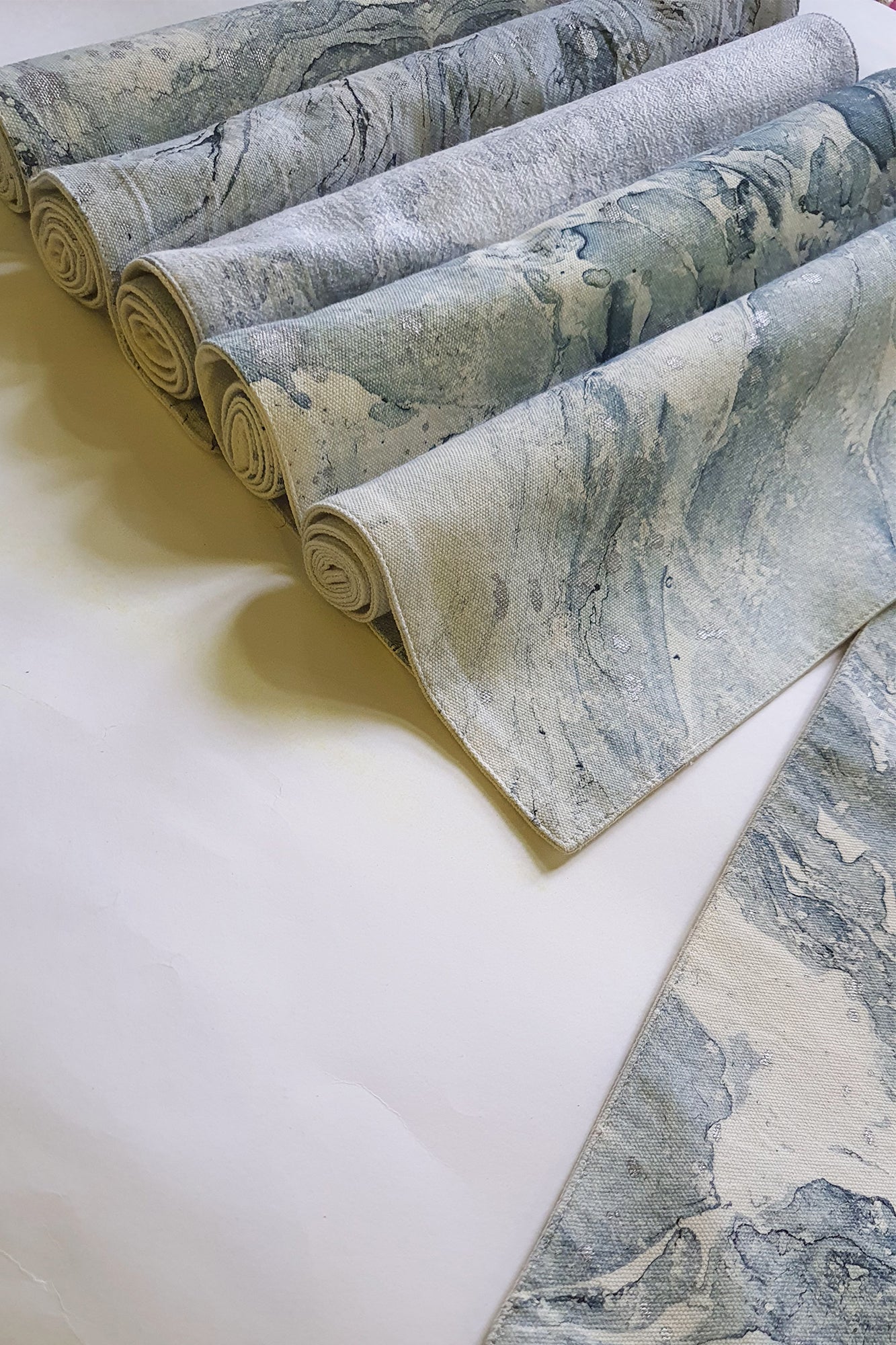 Blue Marble Placemat Set of 6