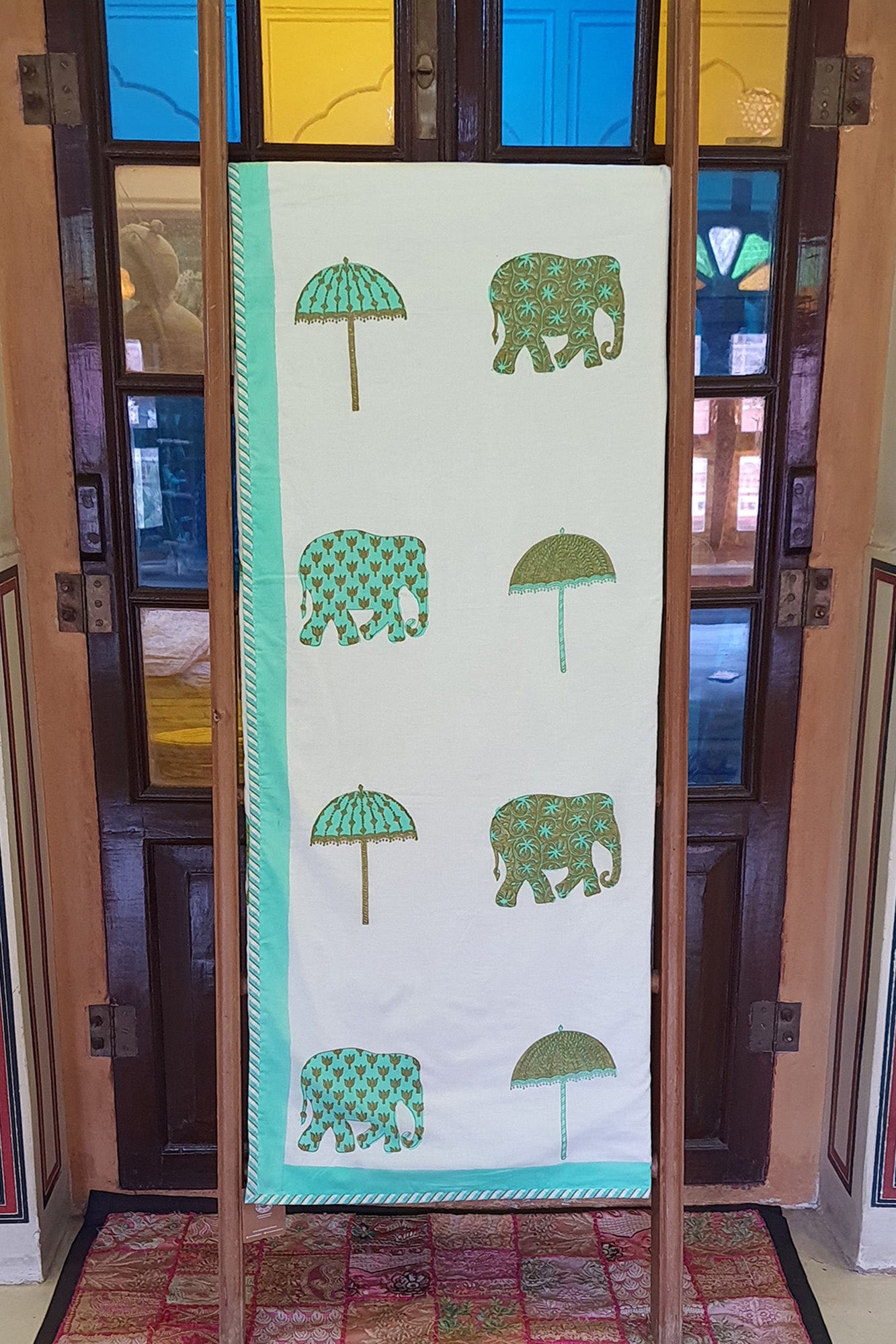 Happy Monsoon Elephant