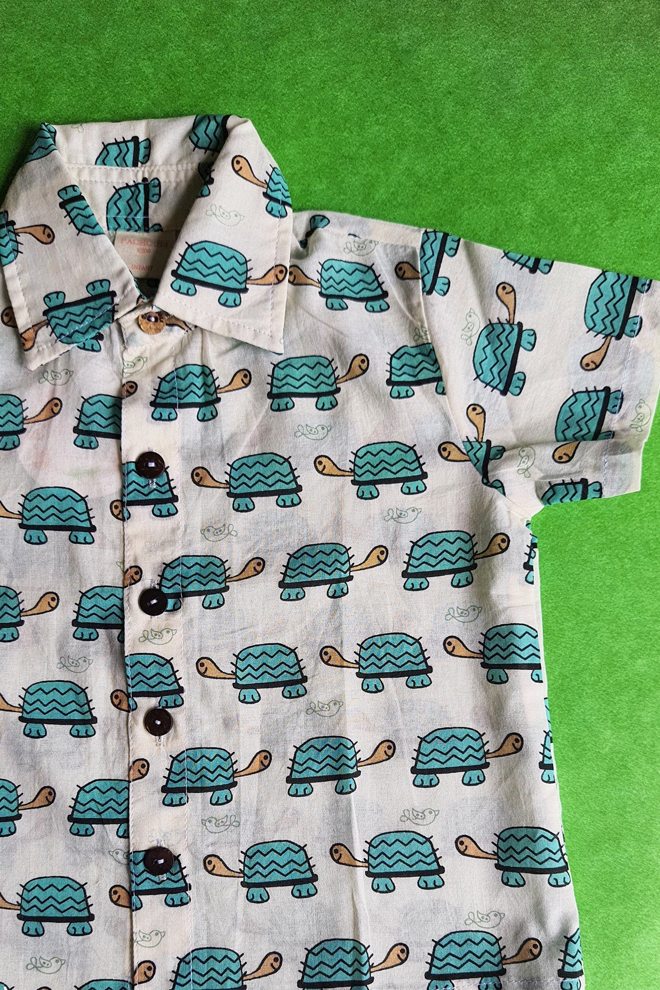 Tortoise Green Shirt