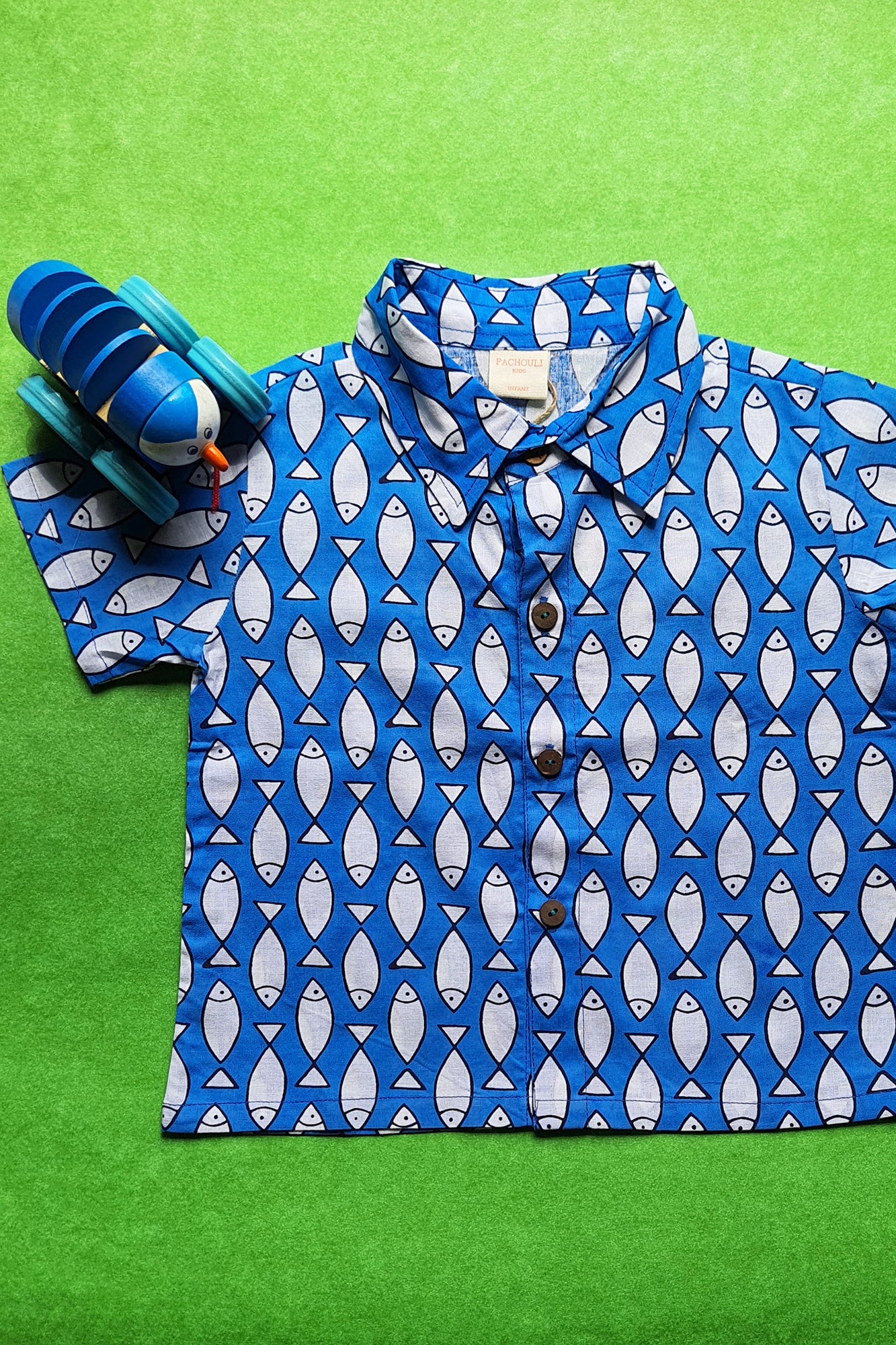 Blue Fish Shirt
