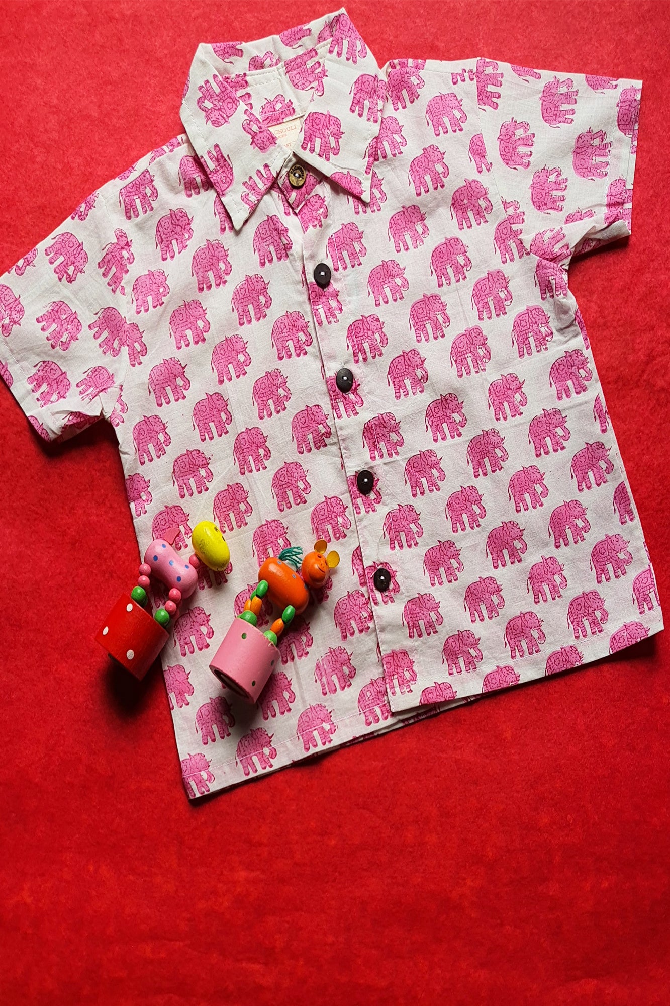 Pink Elephant Shirt
