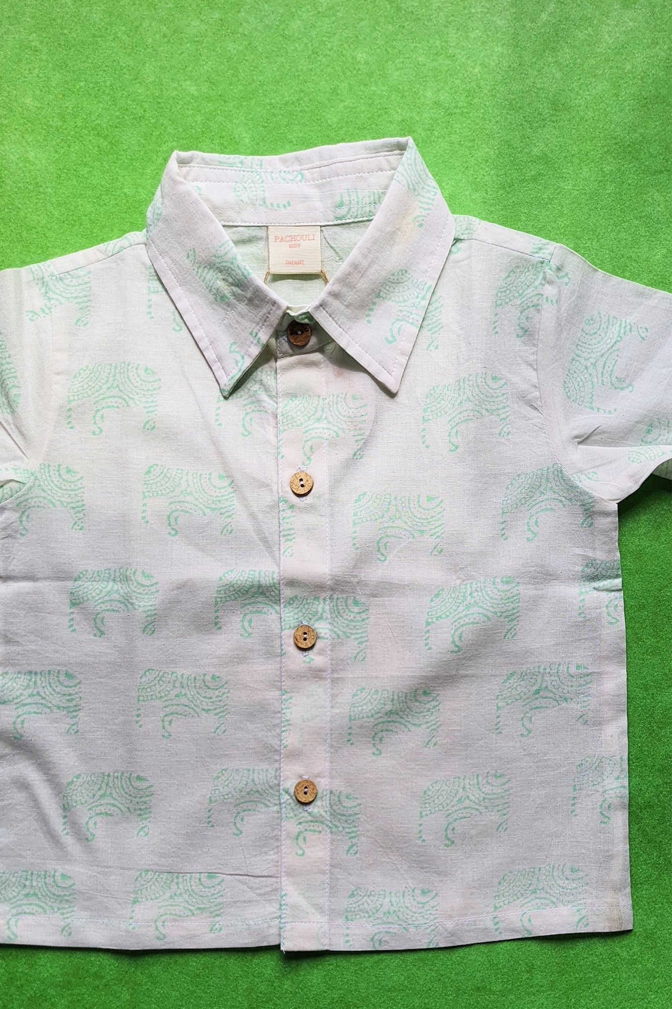 Green Elephant Shirt