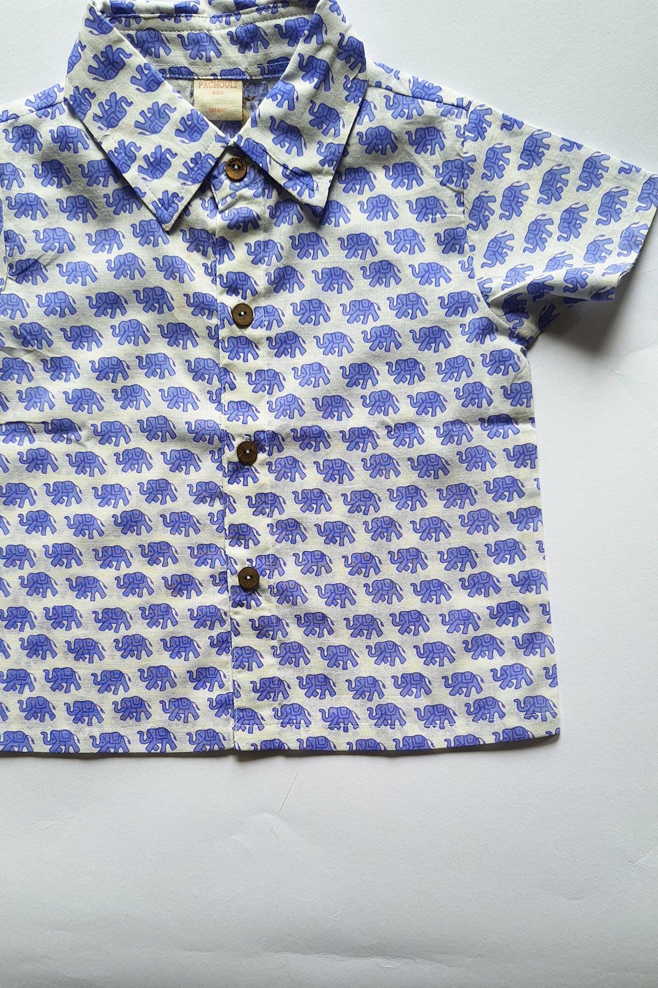 Blue Elephant Shirt