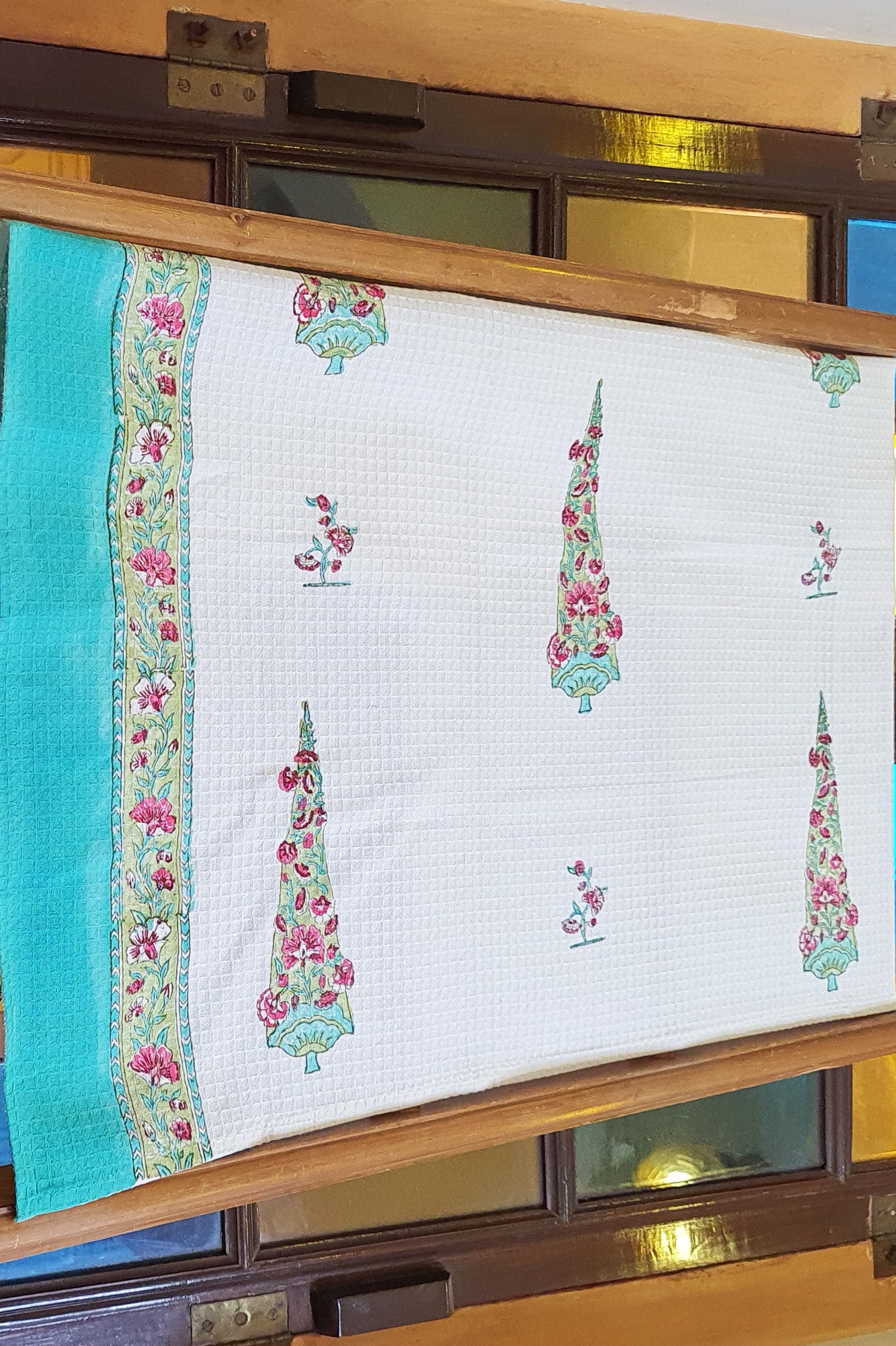 Mughal Leaf Bath Towel