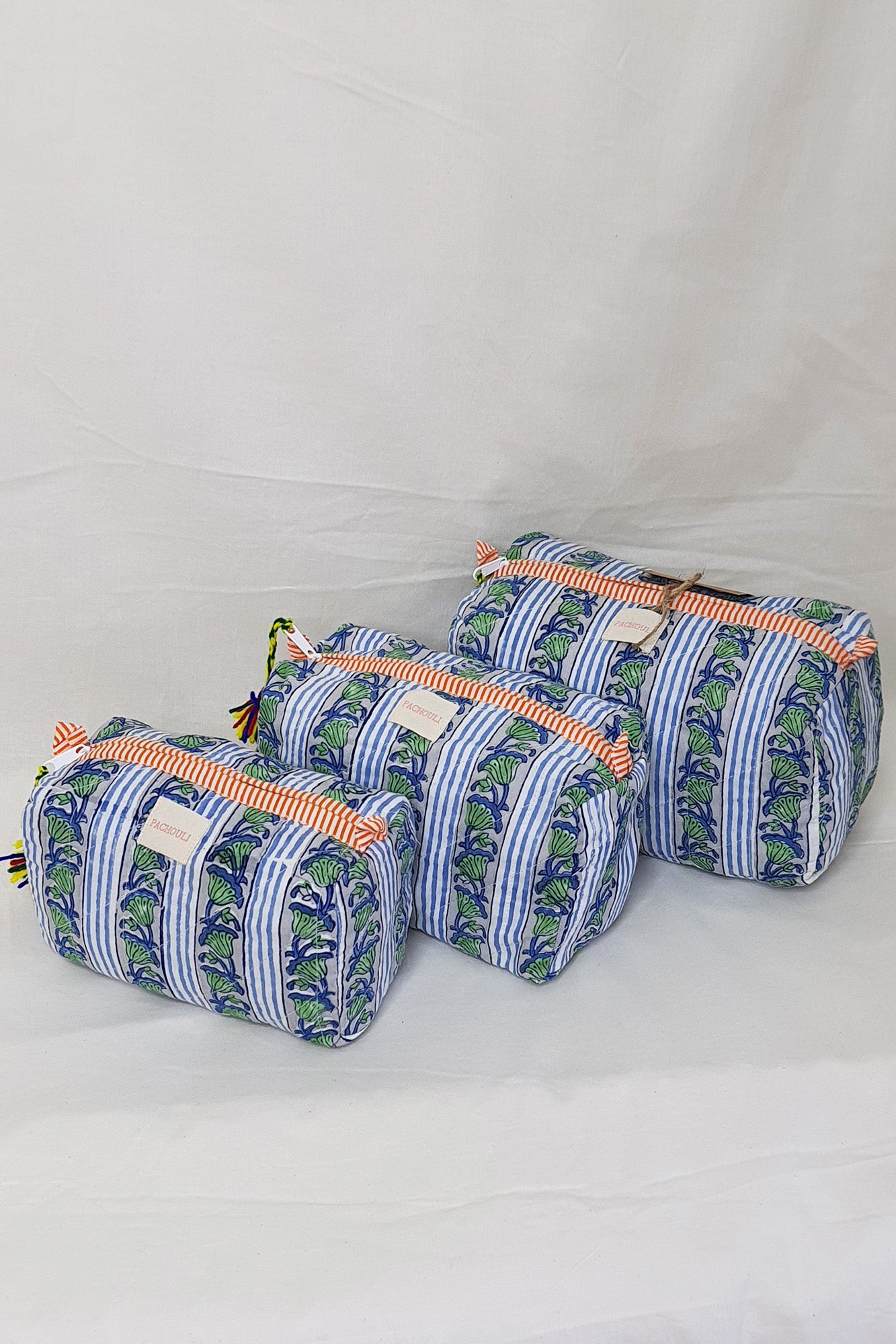 Oceanline Bloom Pouch Set of 3