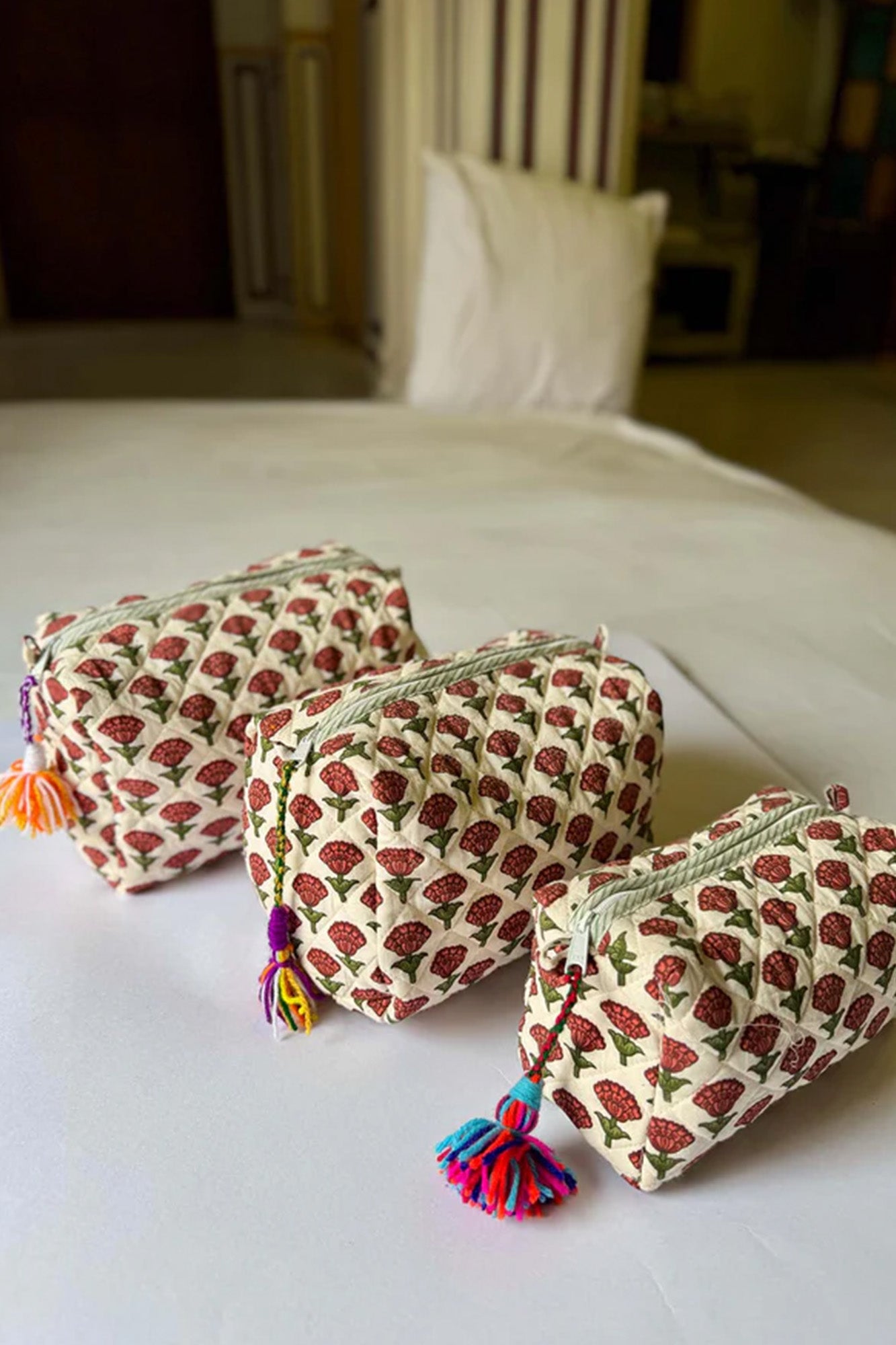 Marigold Pouch Set of 3 -Drum