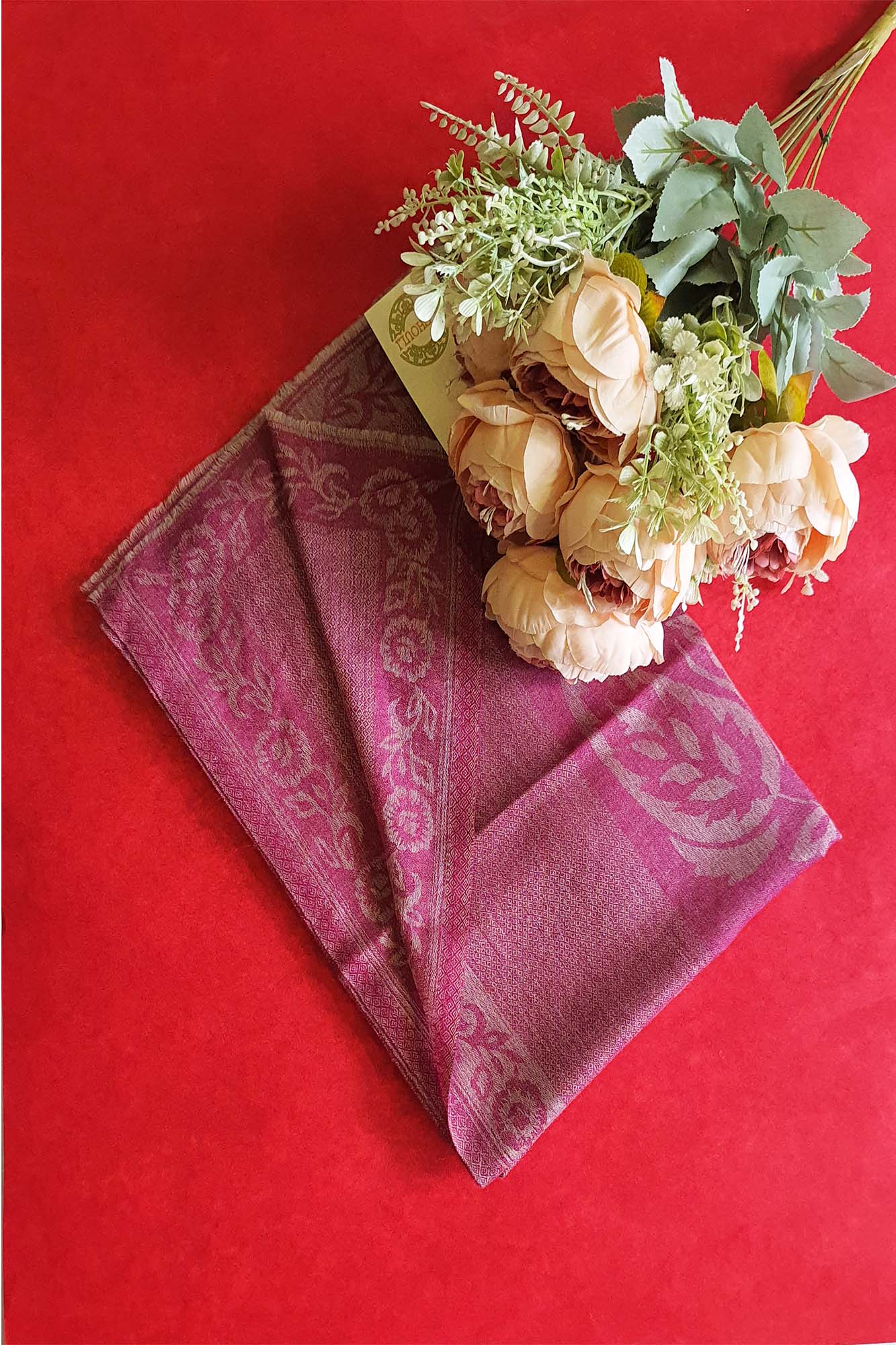 Women Pashmina Stole Self Textured