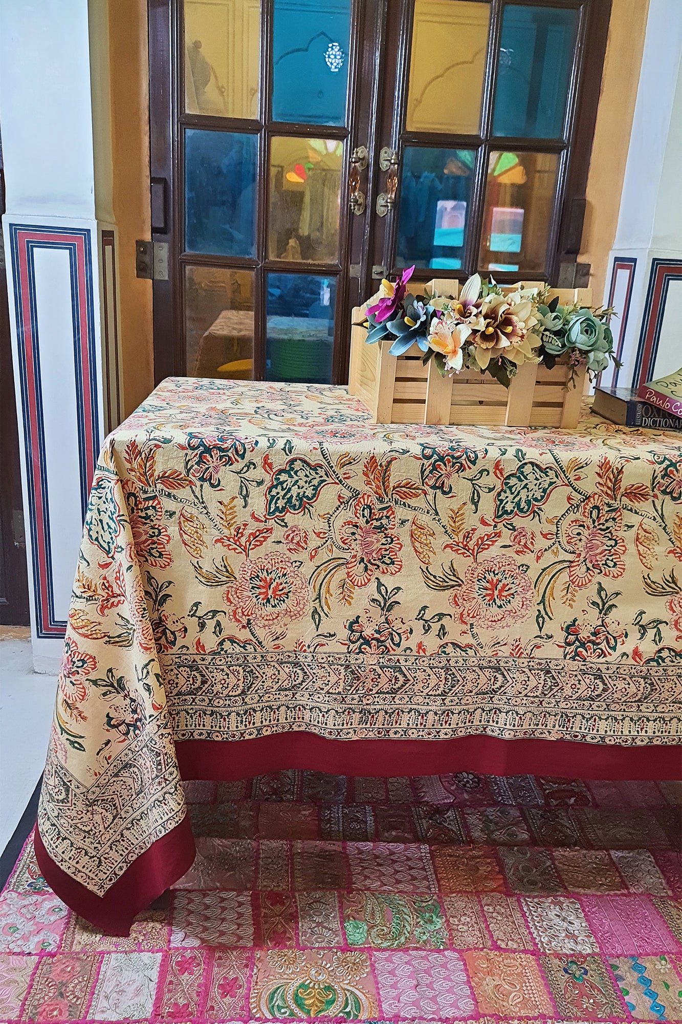 Mastana Marigold Table Cover