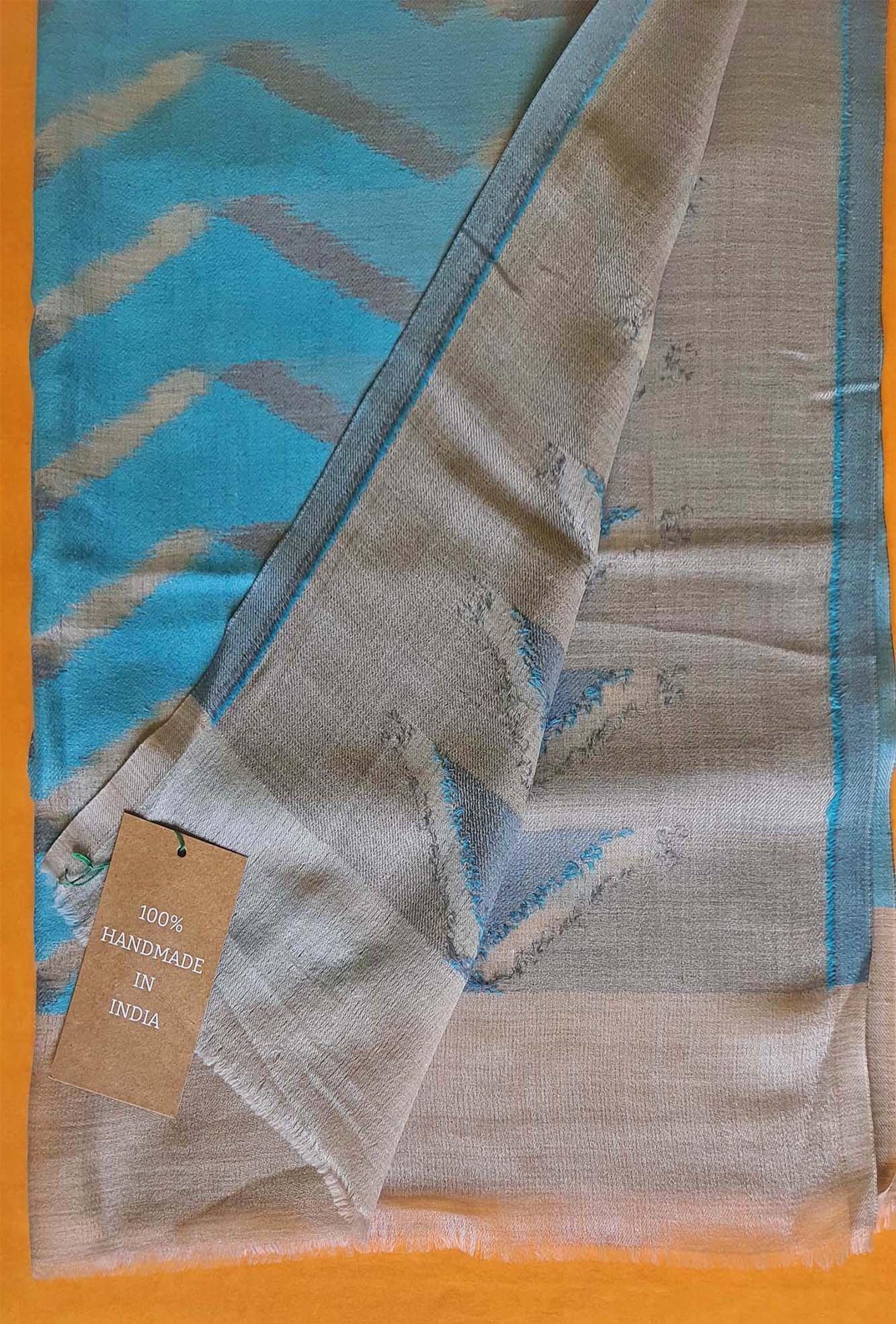 Pashmina Blue Chevron