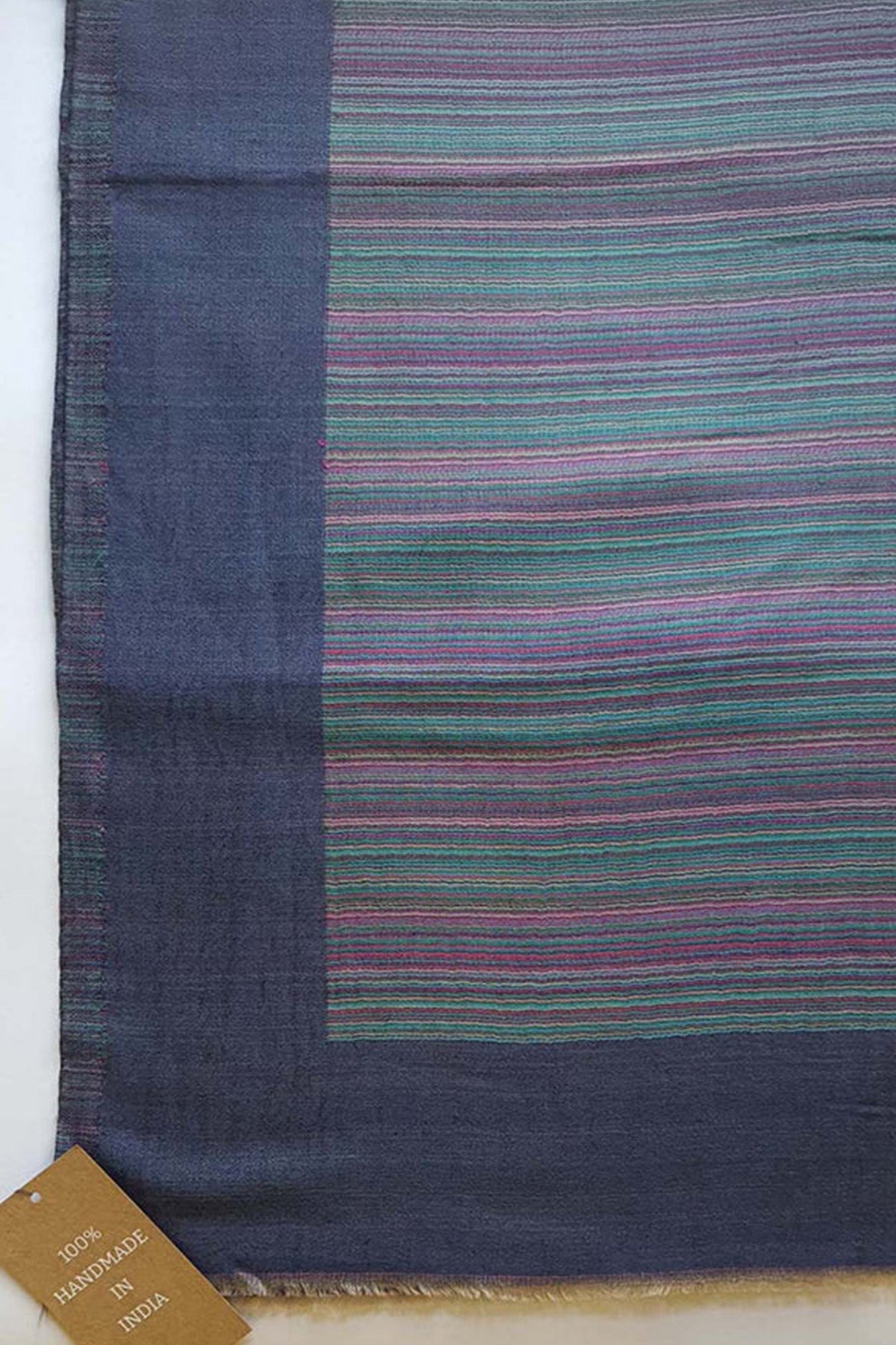 Pashmina Blue Striped