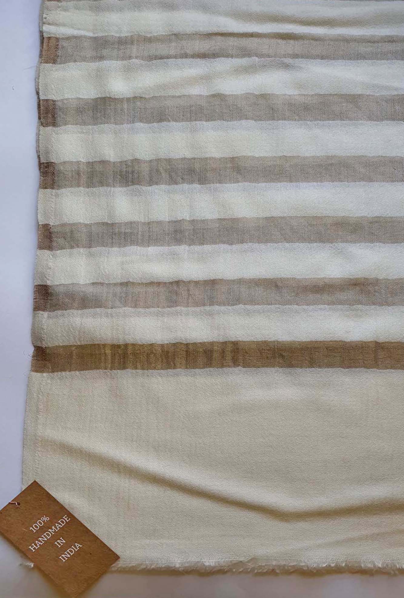 Pashmina Gold Striped