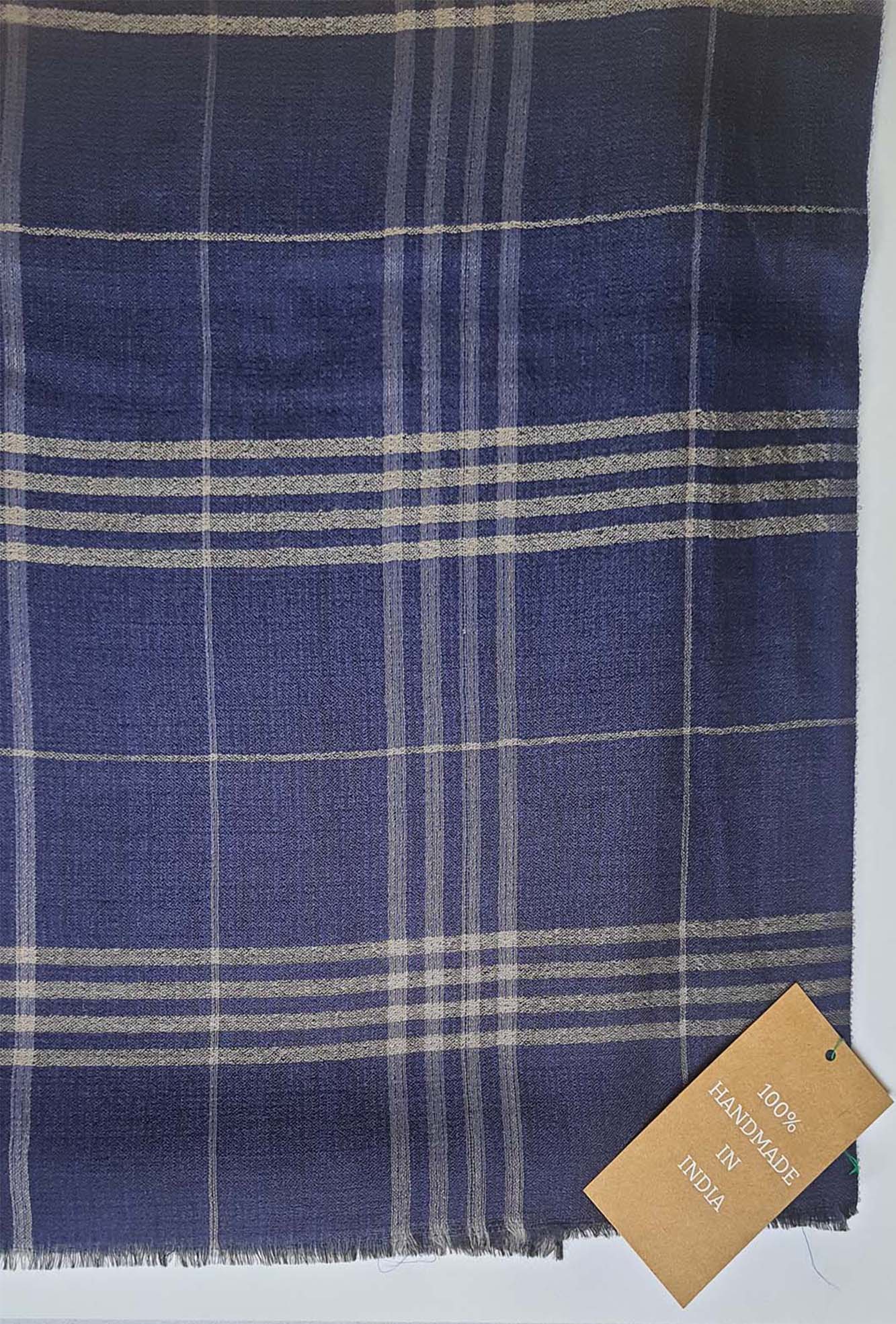 Pashmina Blue Checks