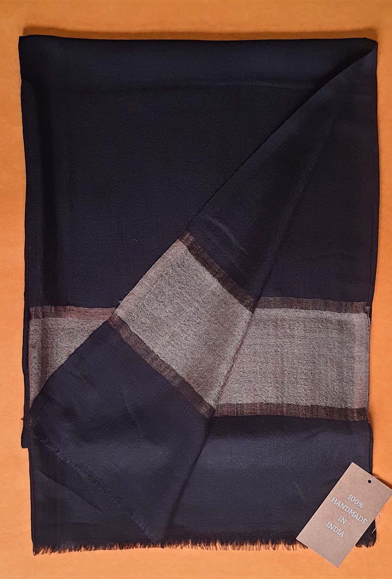 Pashmina Black Border