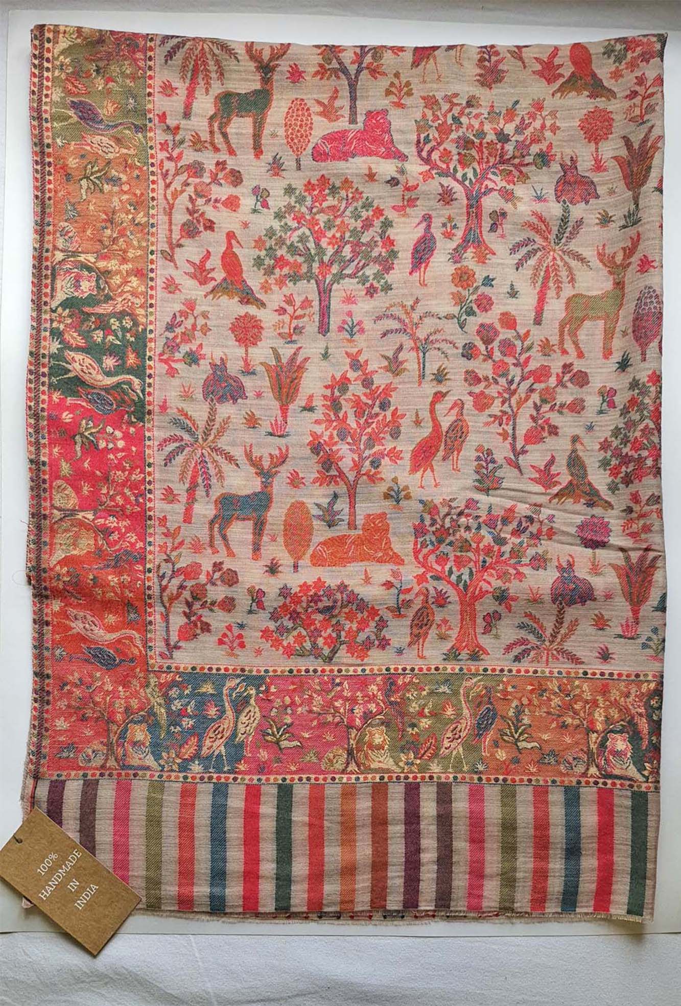 Pashmina Exclusive Gold Zari