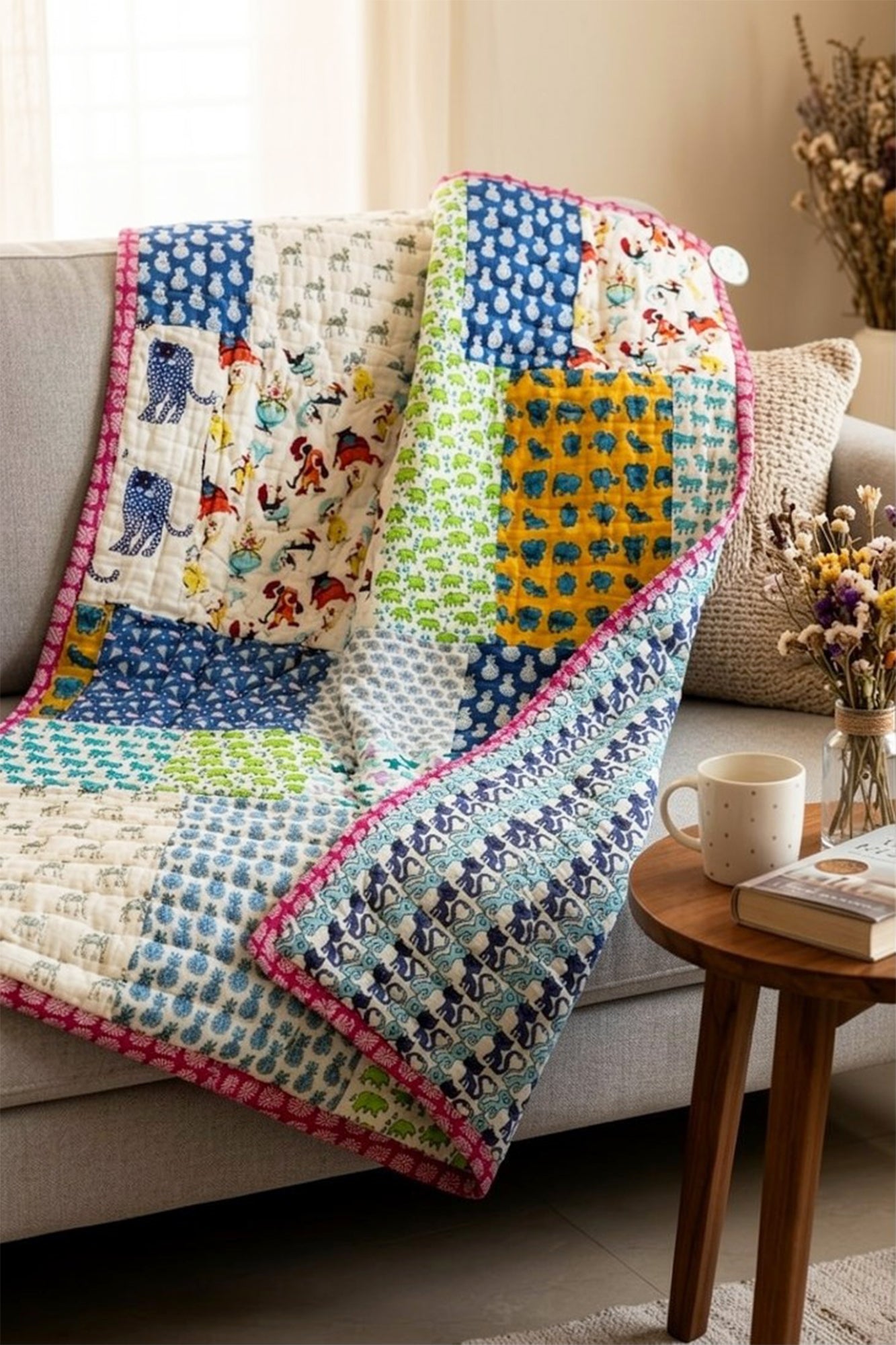 Patchwork Baby Quilt