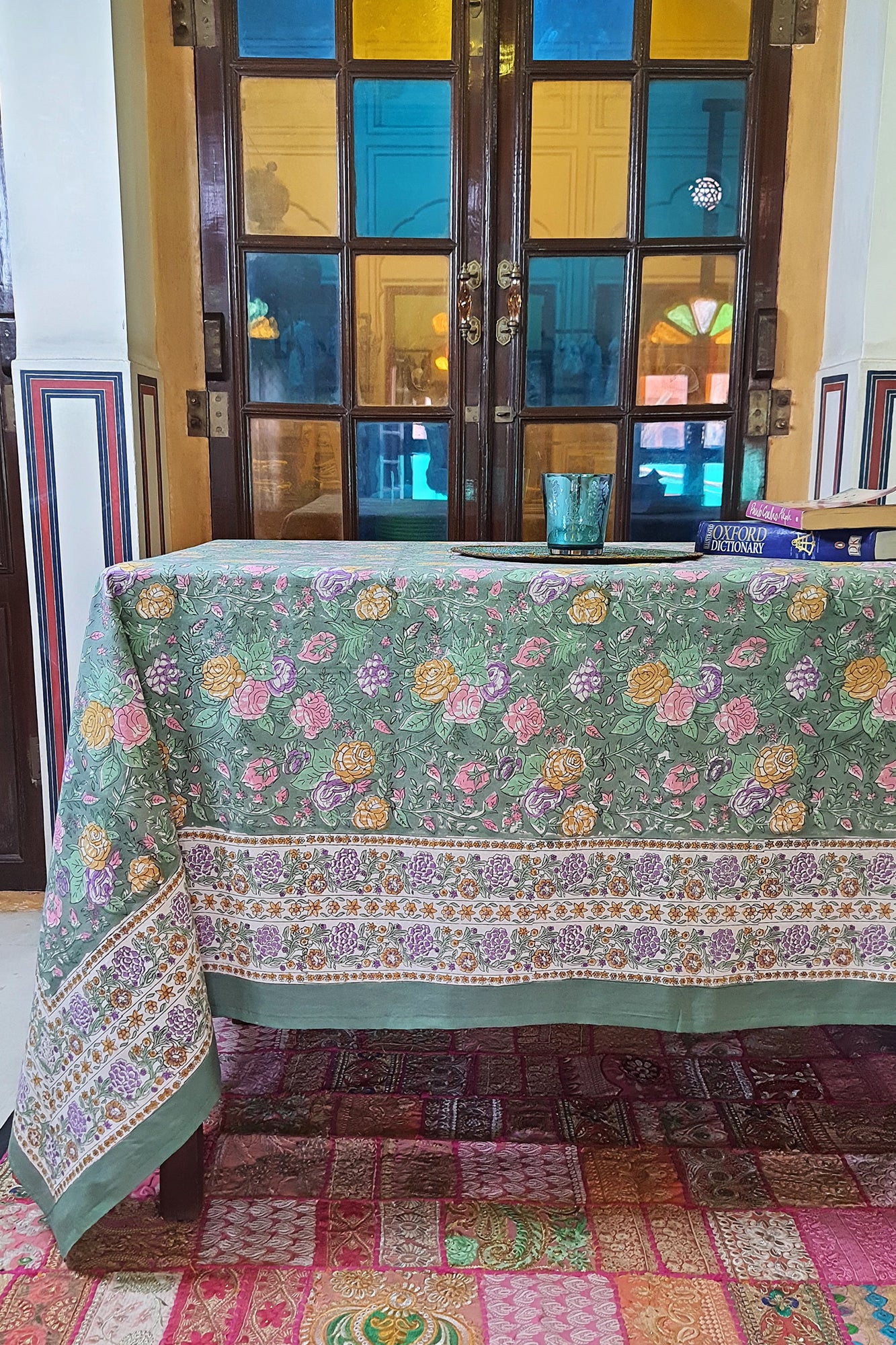 Rose Garden Table Cover