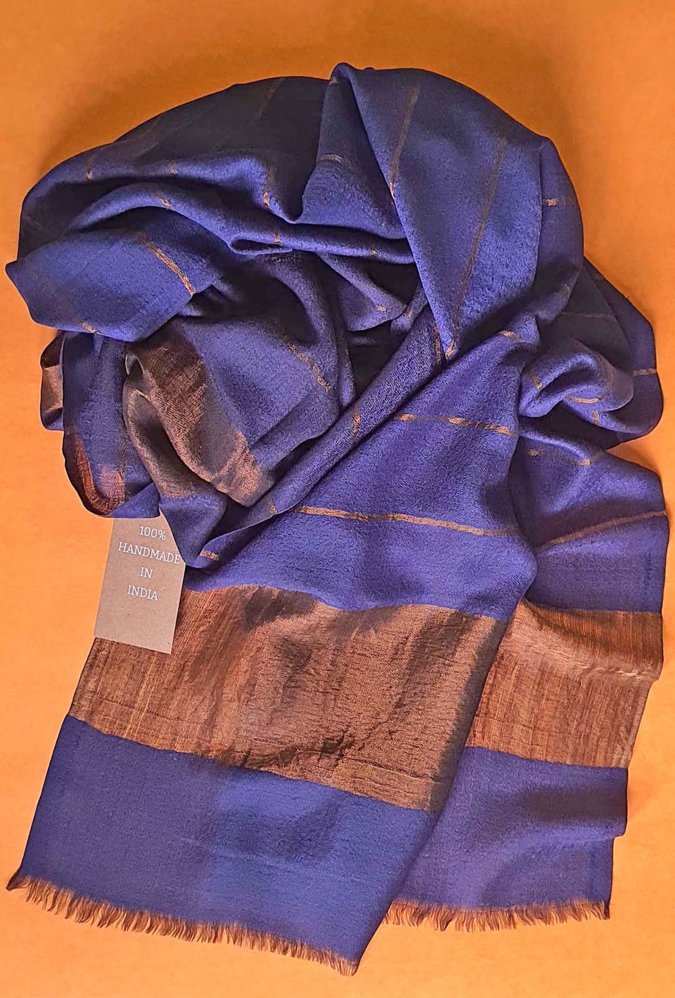 Pashmina Golden Zari