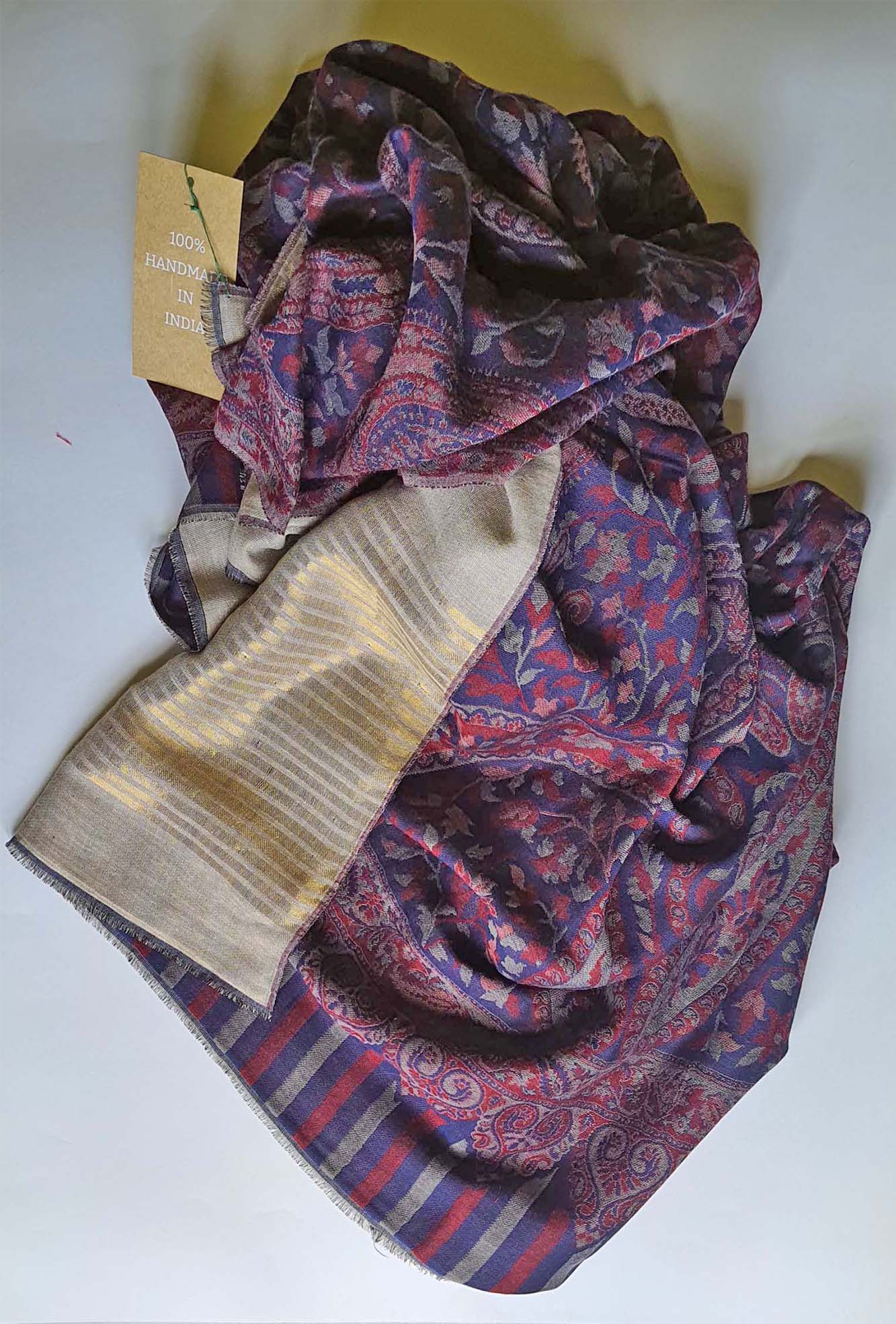 Pashmina Pisley Blue