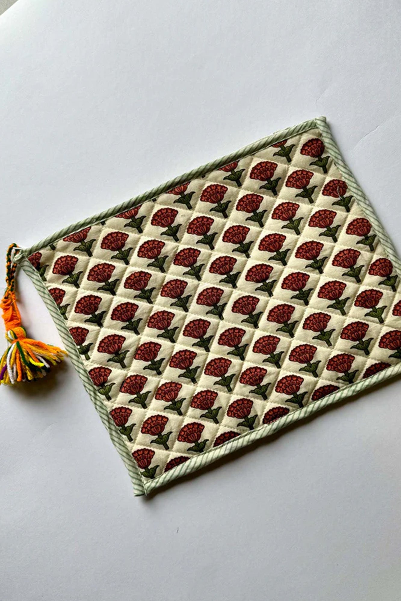 Marigold Pouch Set of 3 - Flat Quilted