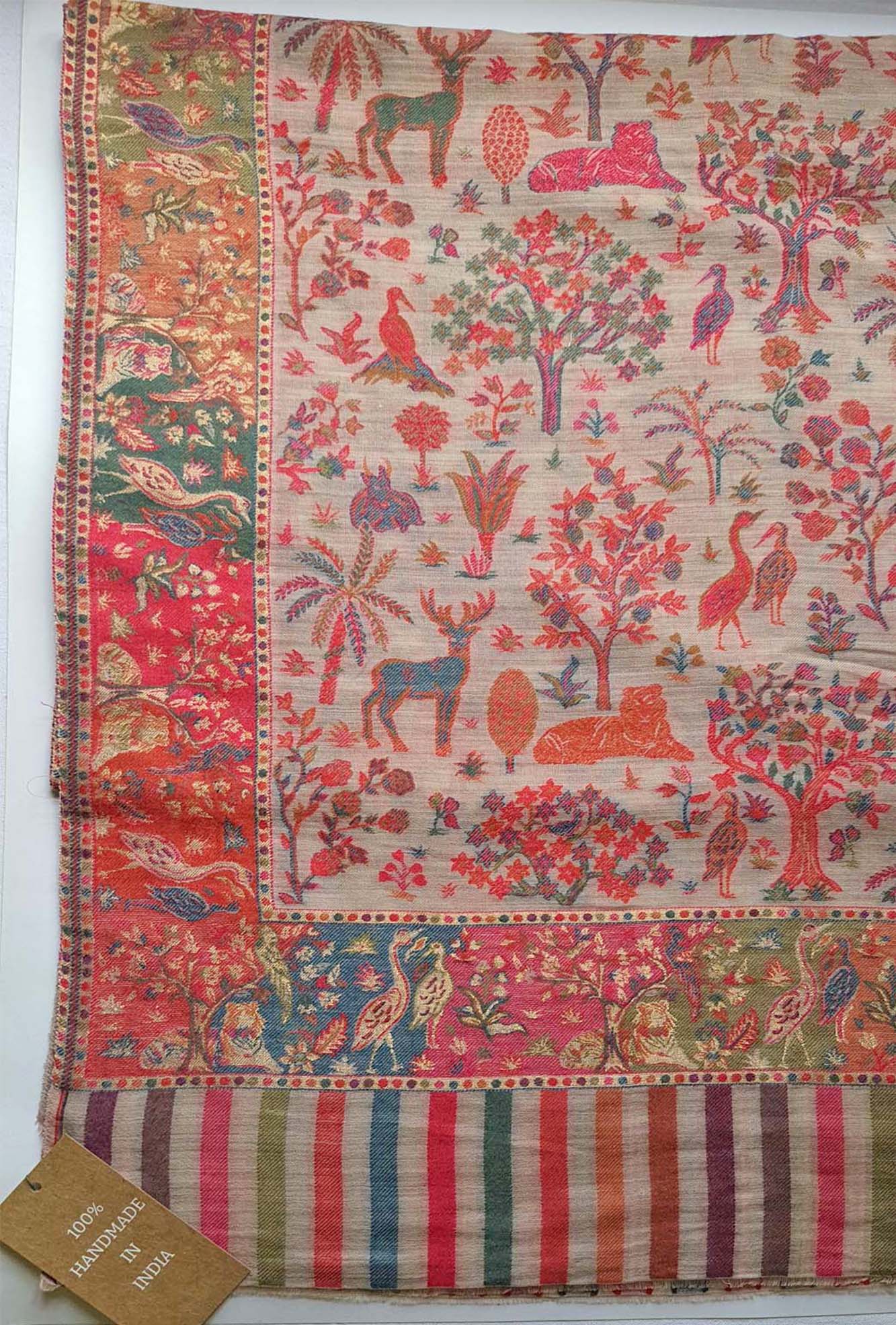 Pashmina Exclusive Gold Zari