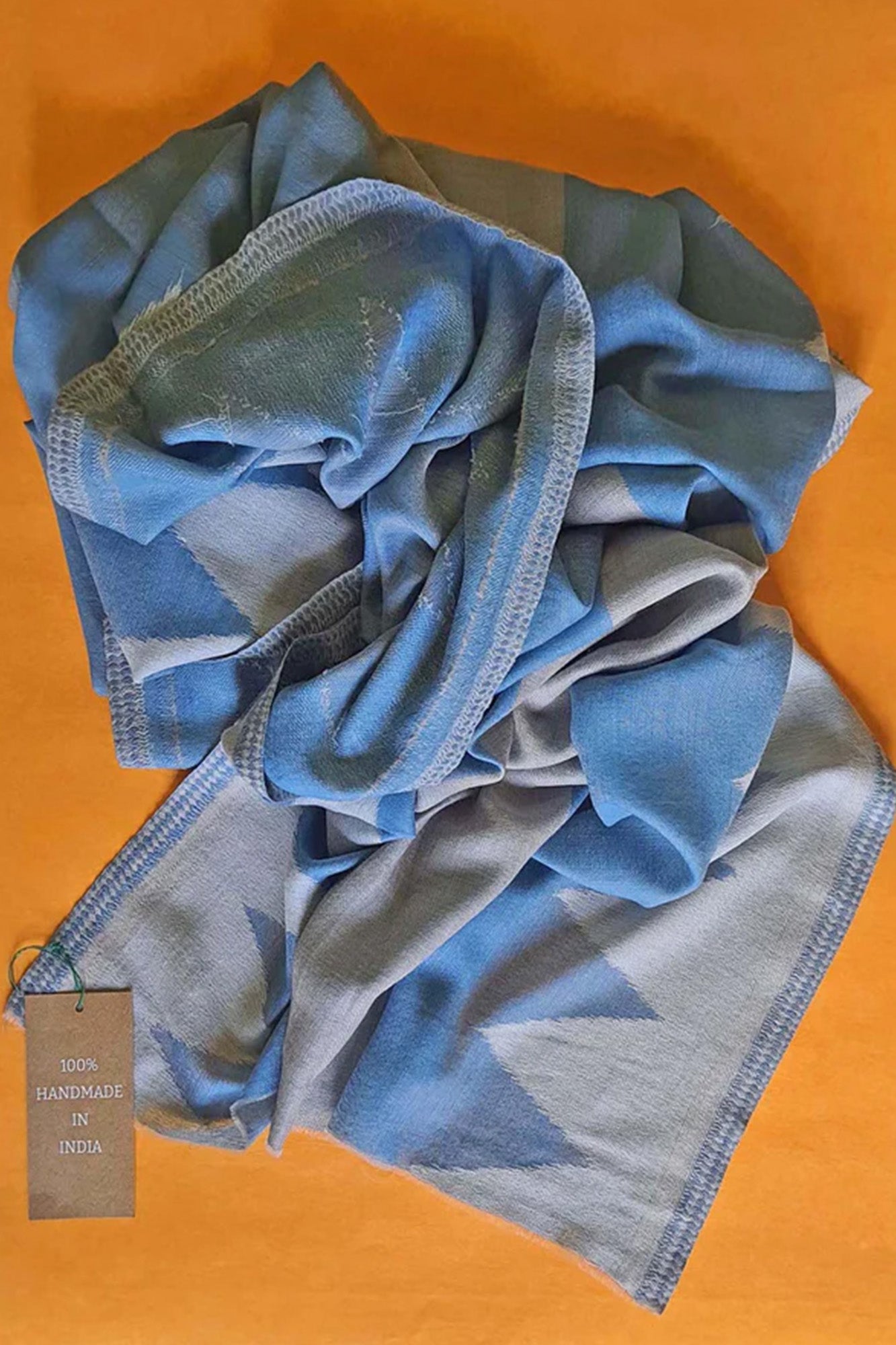 Pashmina Blue Triangle