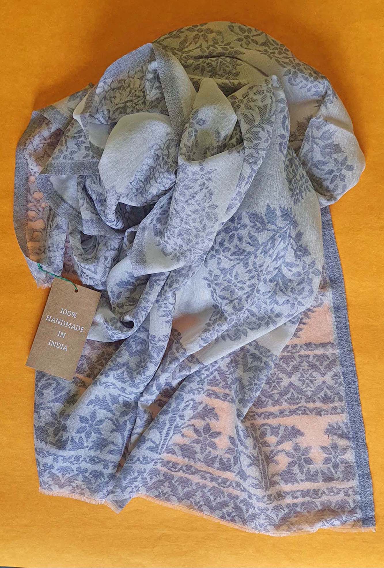 Pashmina Grey Floral