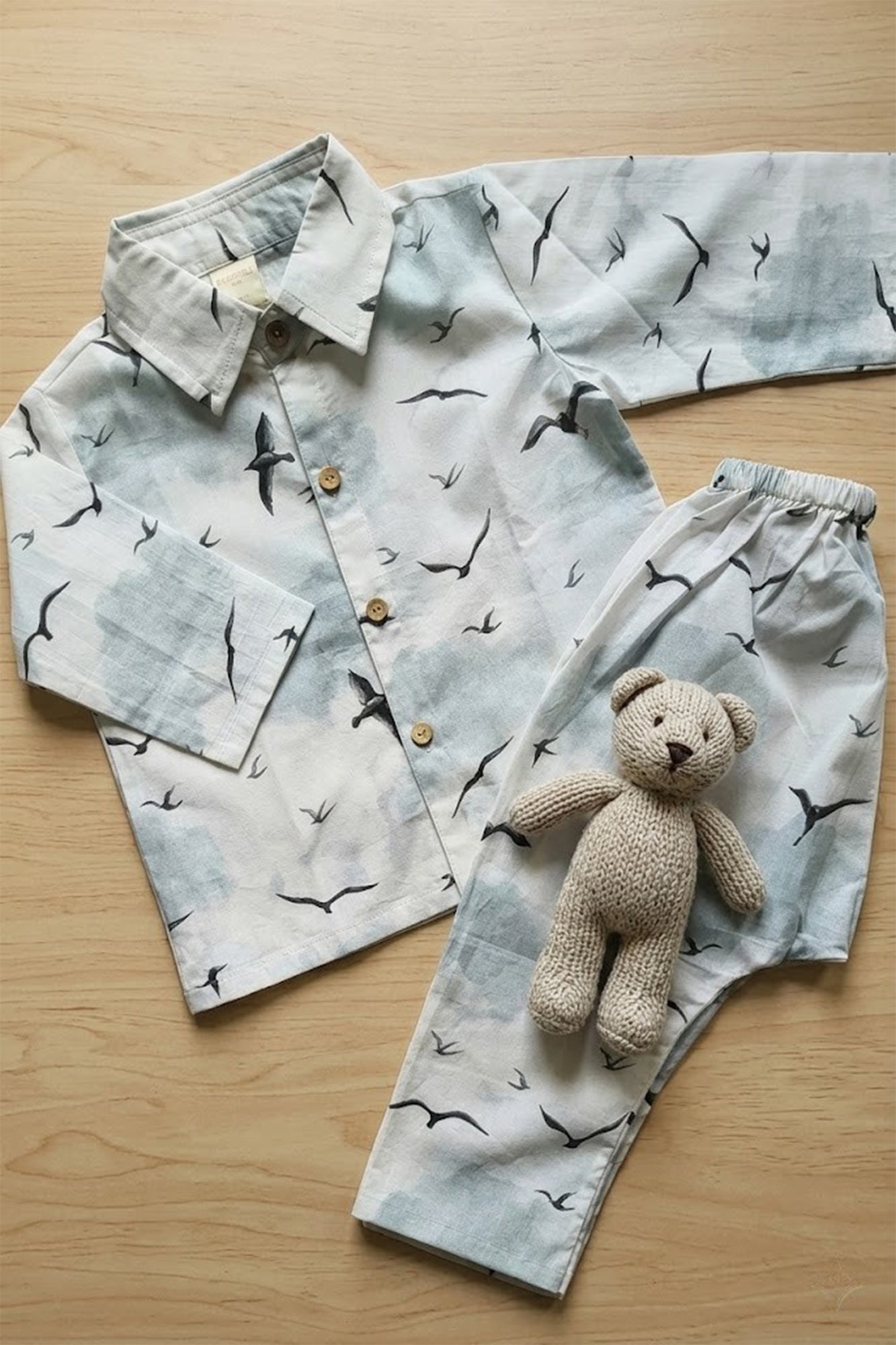 Flying Feline Shirt & Pajama Set