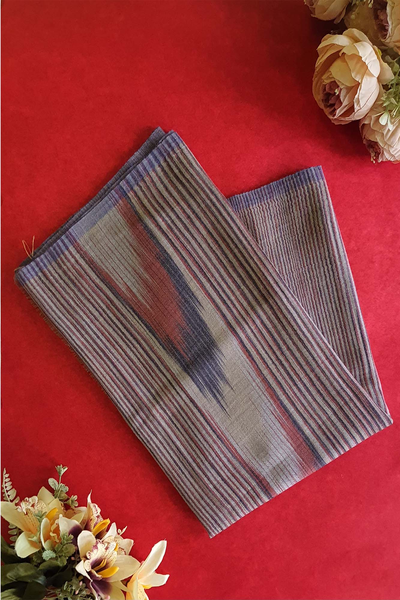 Women Pashmina Stole Striped Multi