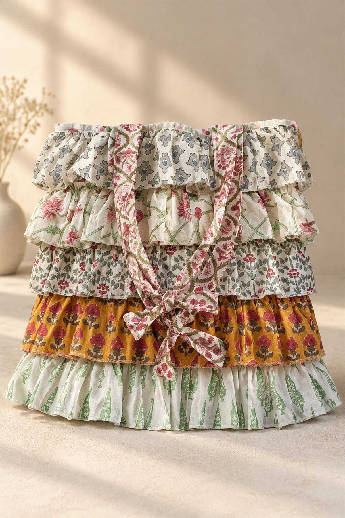 Multi Frill Tote Bag