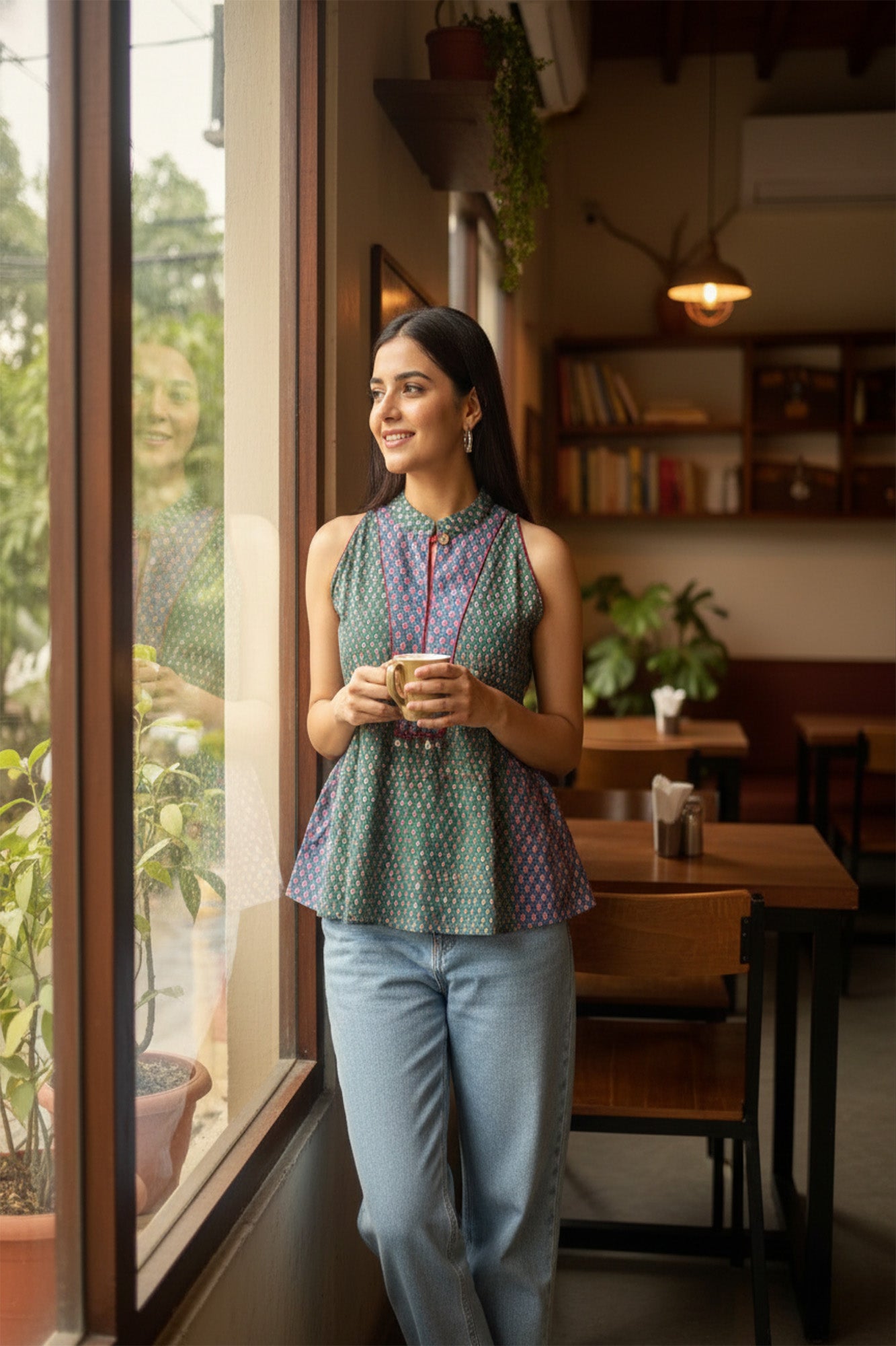 Vintage Charm Halter Top
