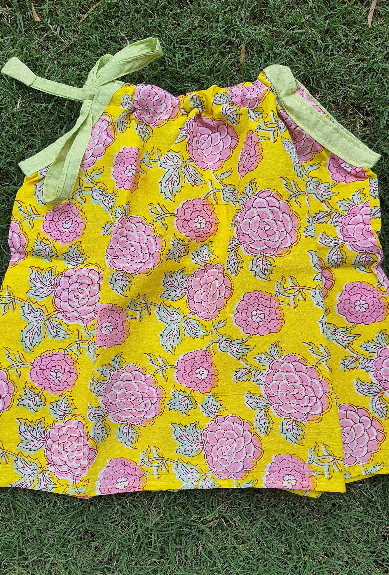 YELLOW ROSE INFANT DORI TOP