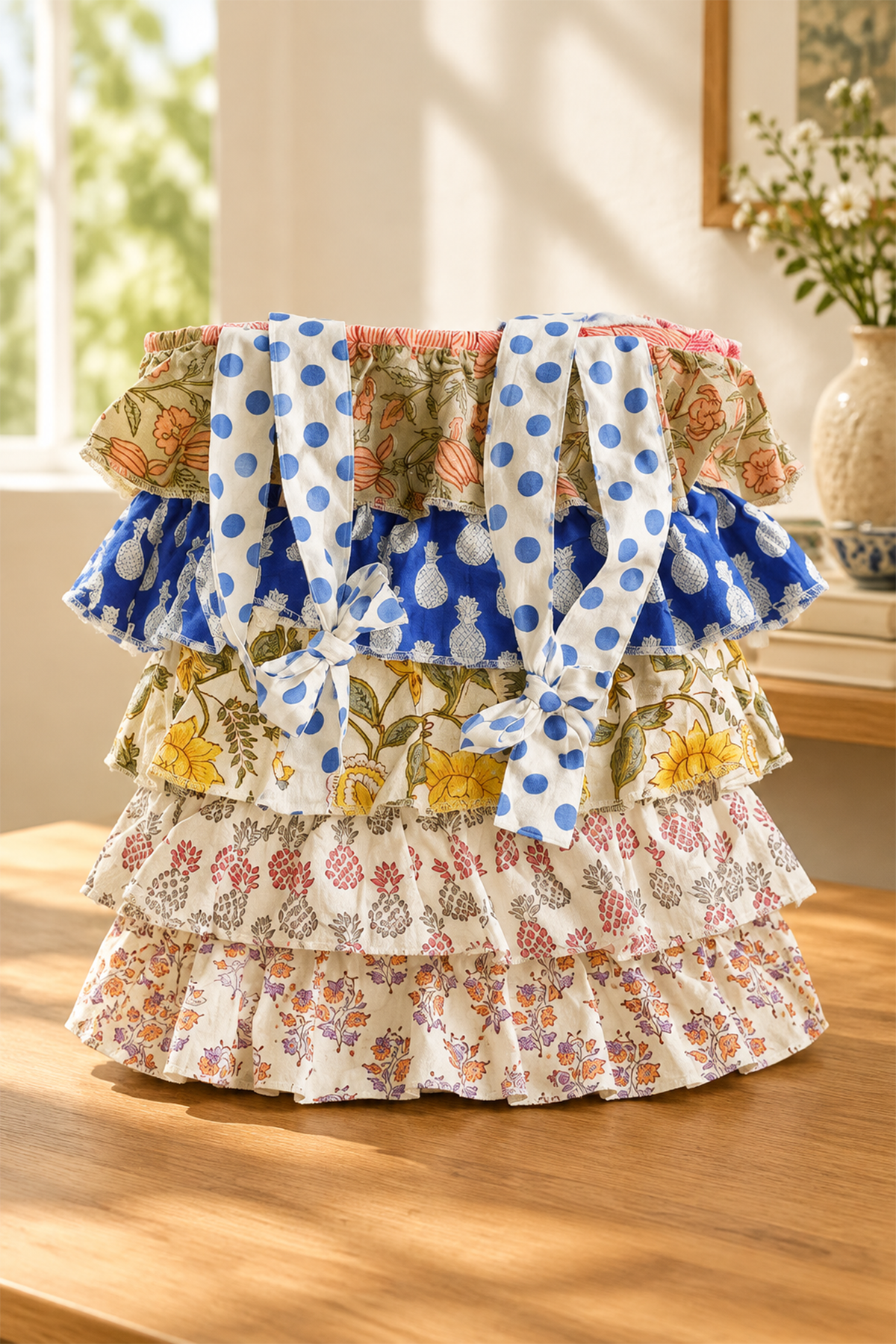 Multi Frill Tote Bag