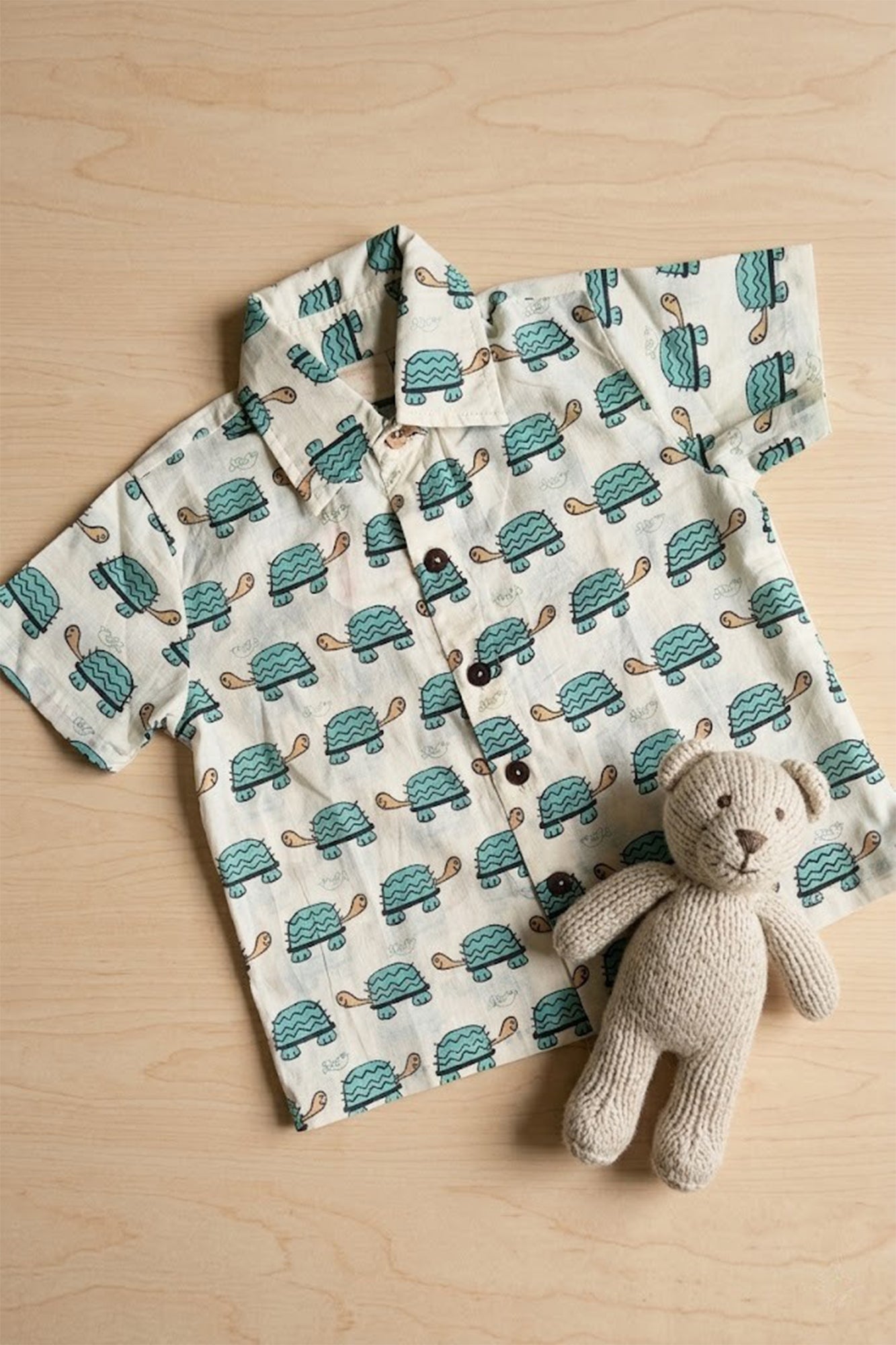 Tortoise Green Shirt