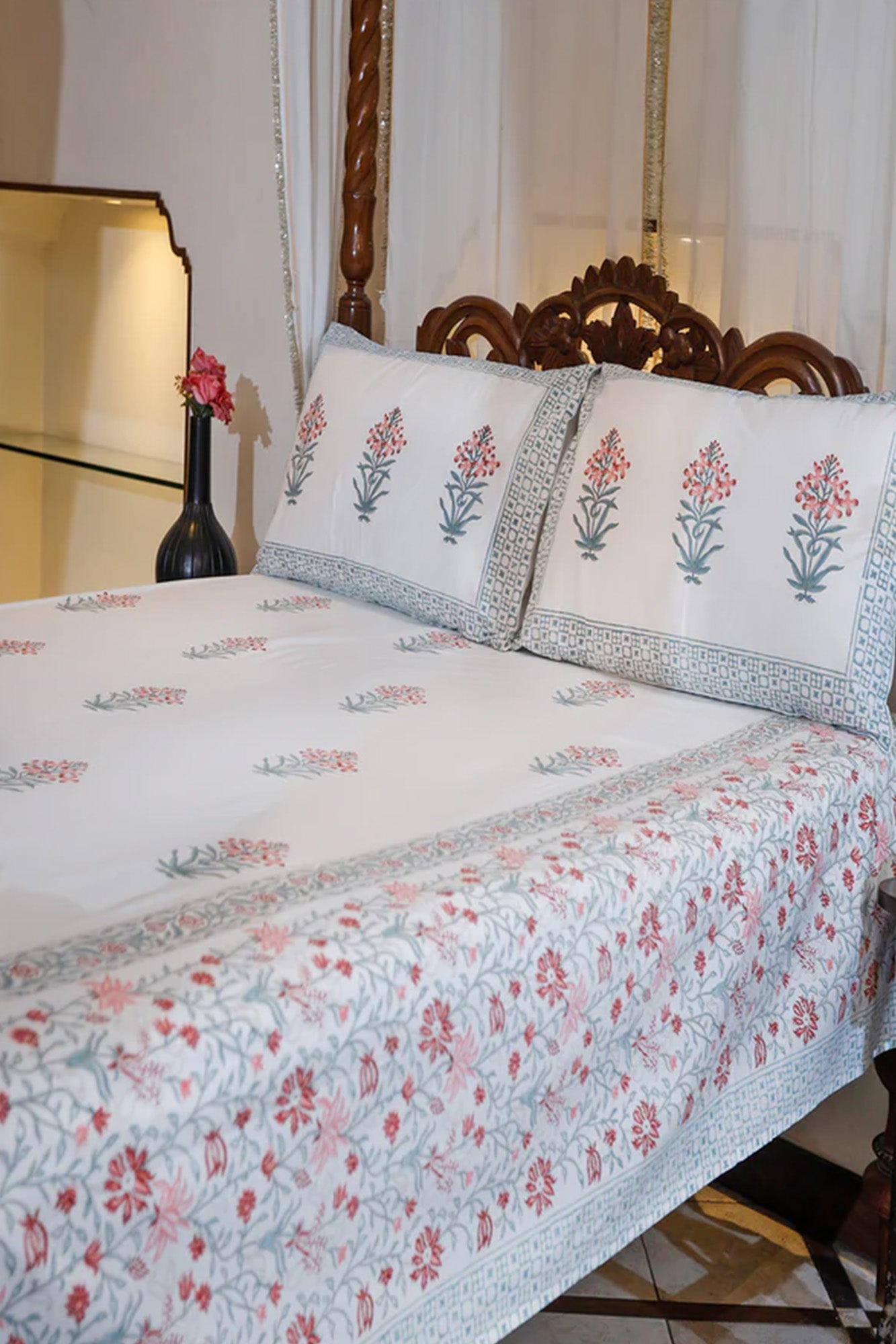 Bloom of Bliss Bed Sheet